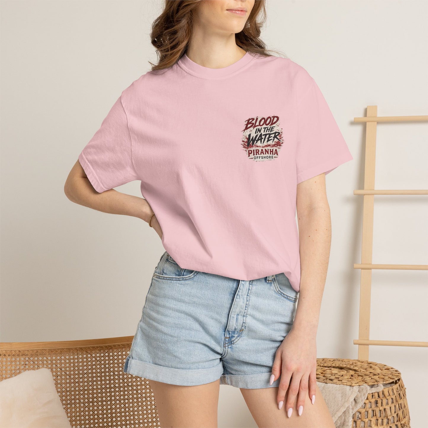 Piranha Offshore Blood in the Water T-Shirt