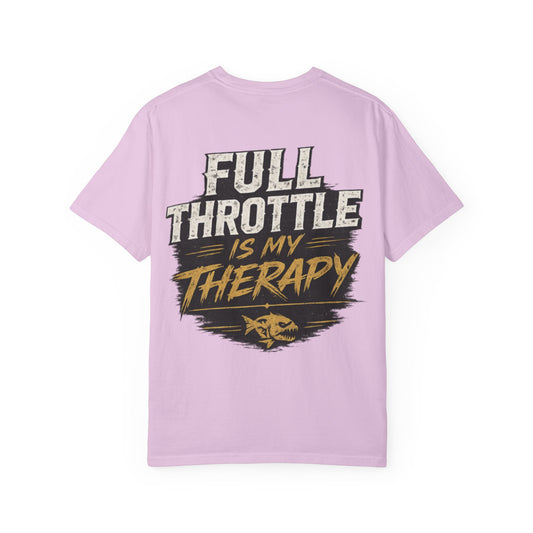 PMS Full Throttle Is My Therapy T-Shirt