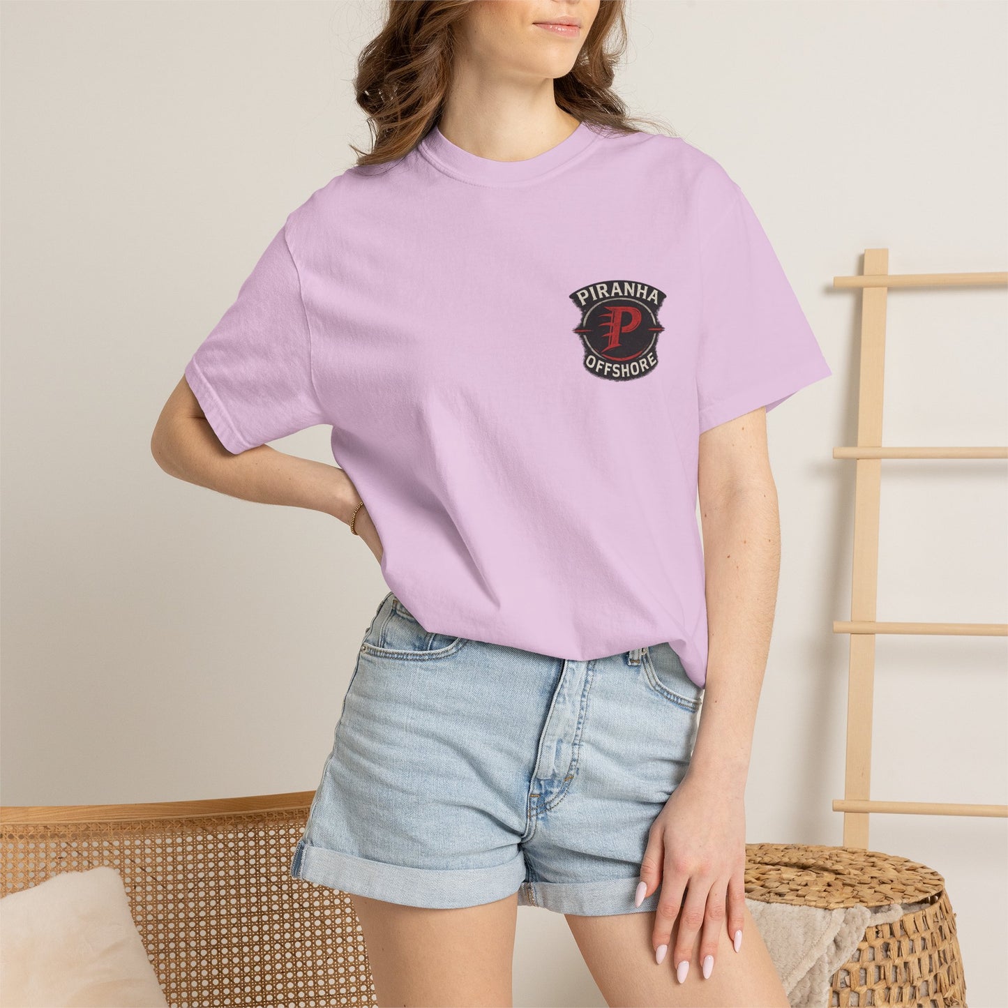 Piranha Offshore Built by Boaters T-shirt