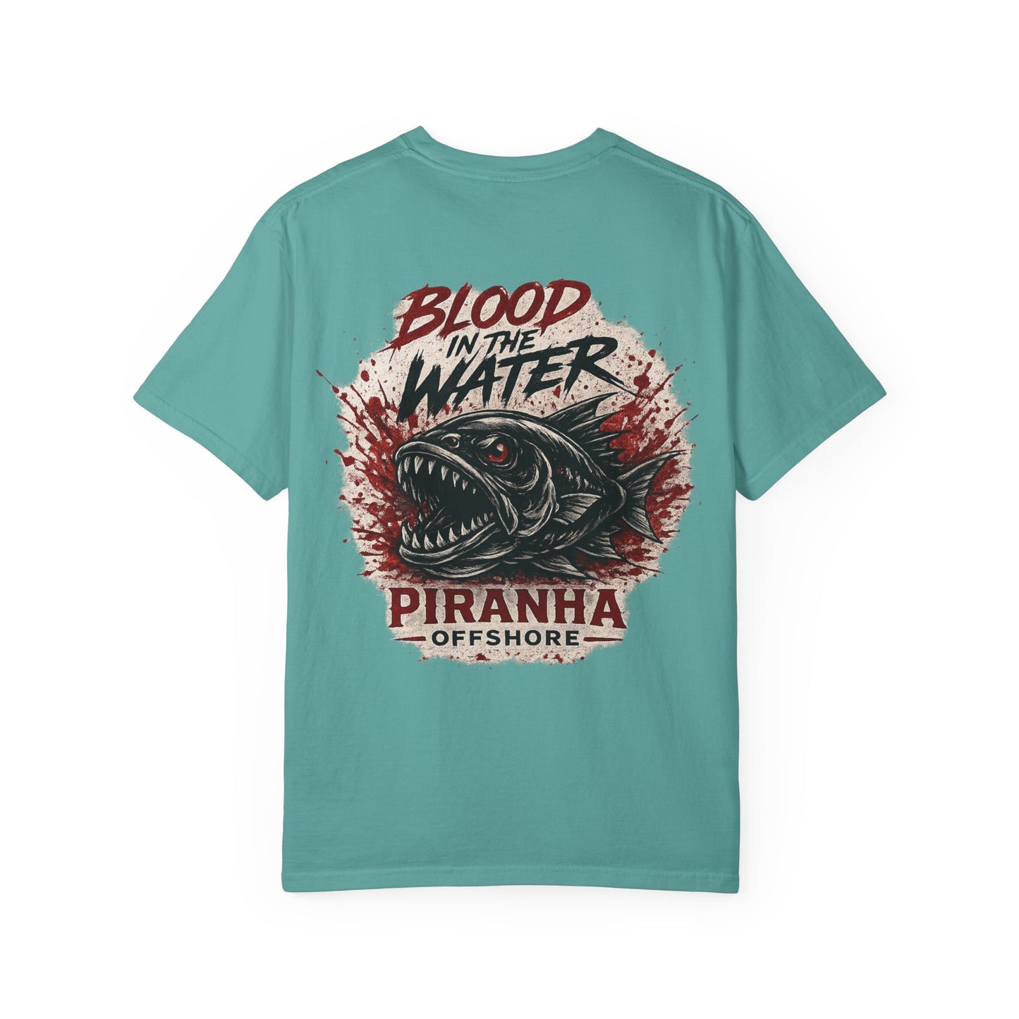 Piranha Offshore Blood in the Water T-Shirt