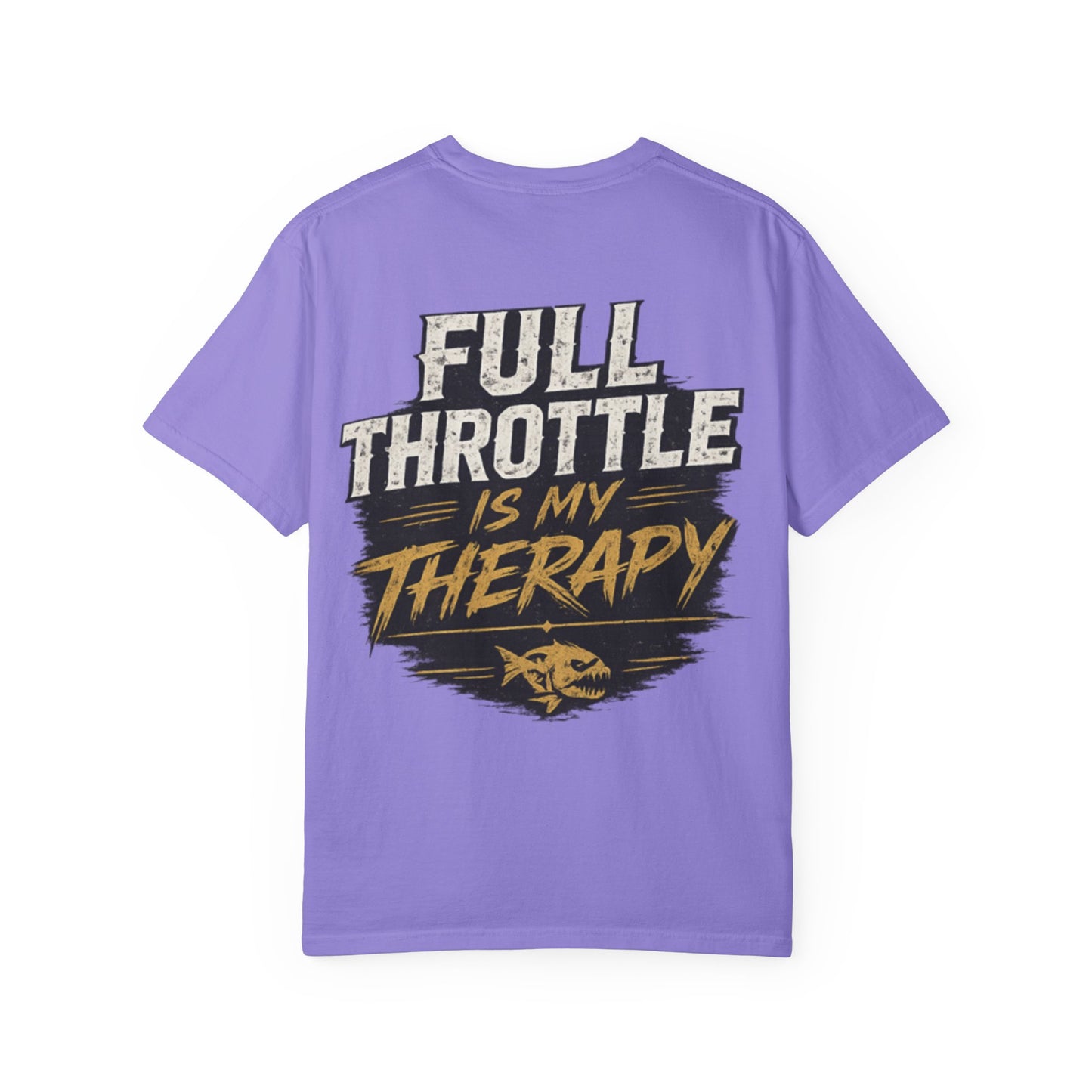 PMS Full Throttle Is My Therapy T-Shirt
