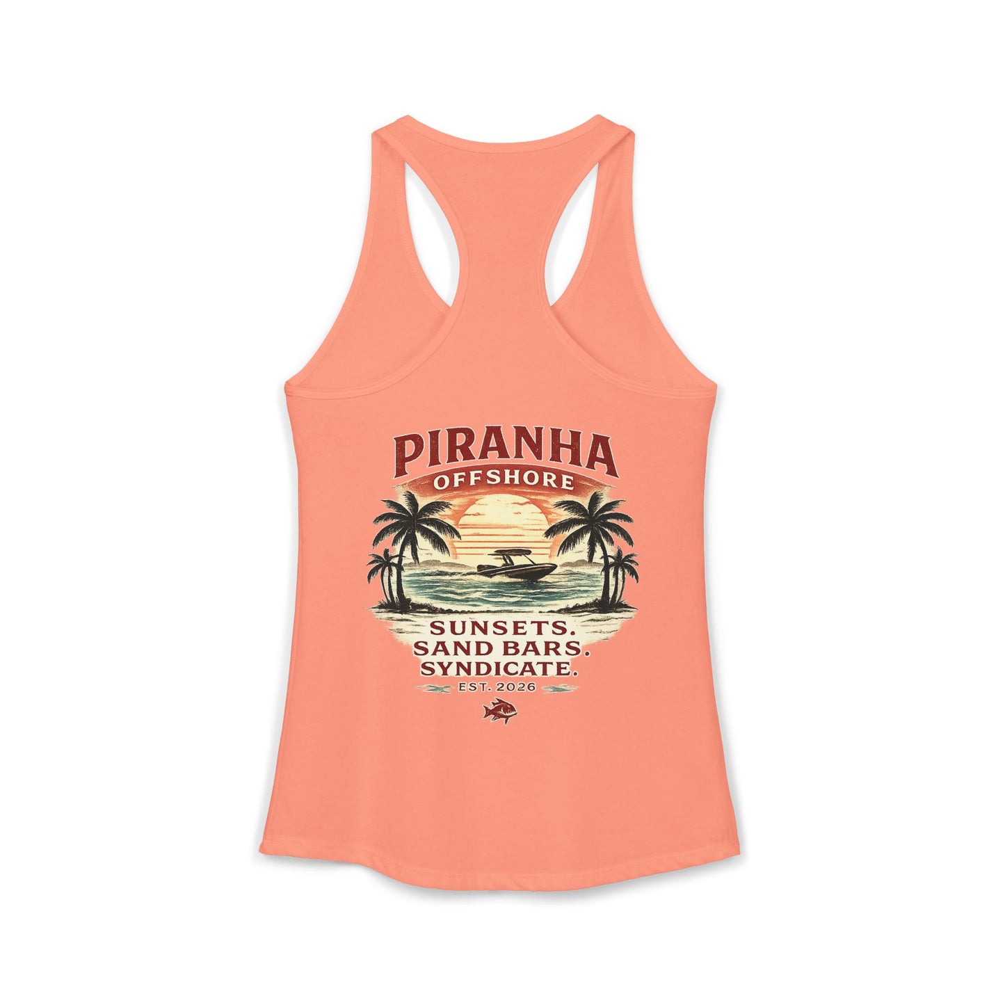 Women's Piranha Offshore Racerback Tank