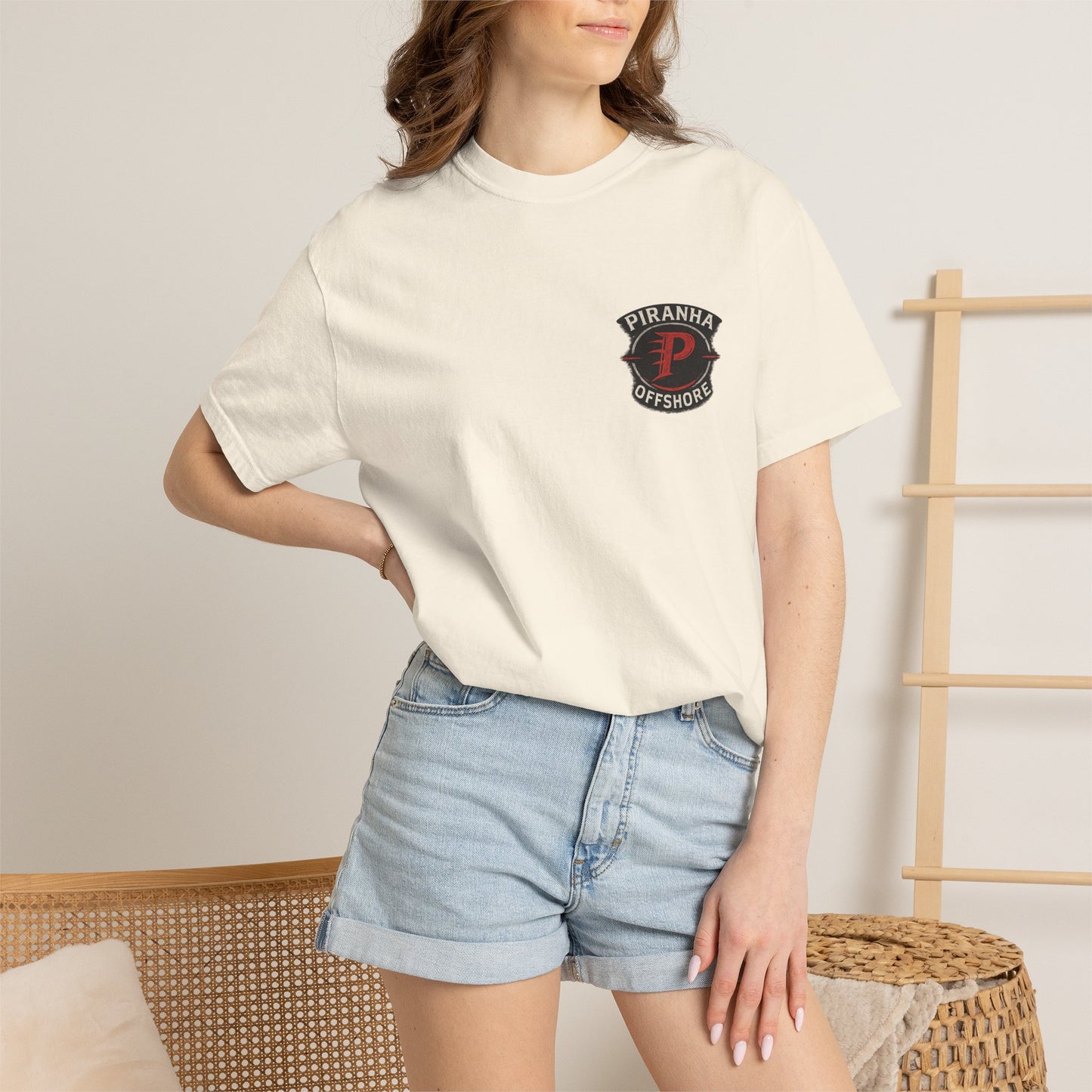 Piranha Offshore Built by Boaters T-shirt