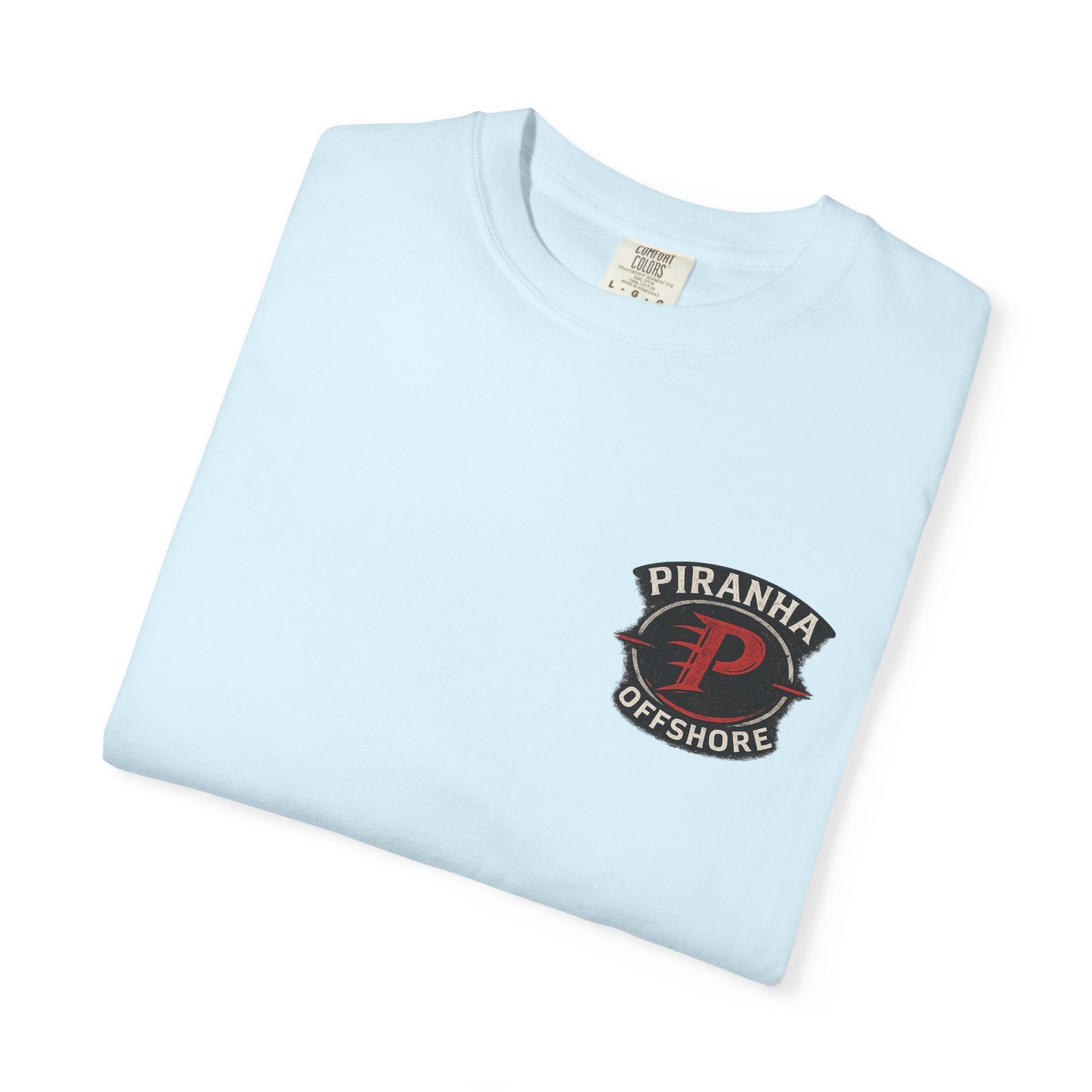 Piranha Offshore Built by Boaters T-shirt