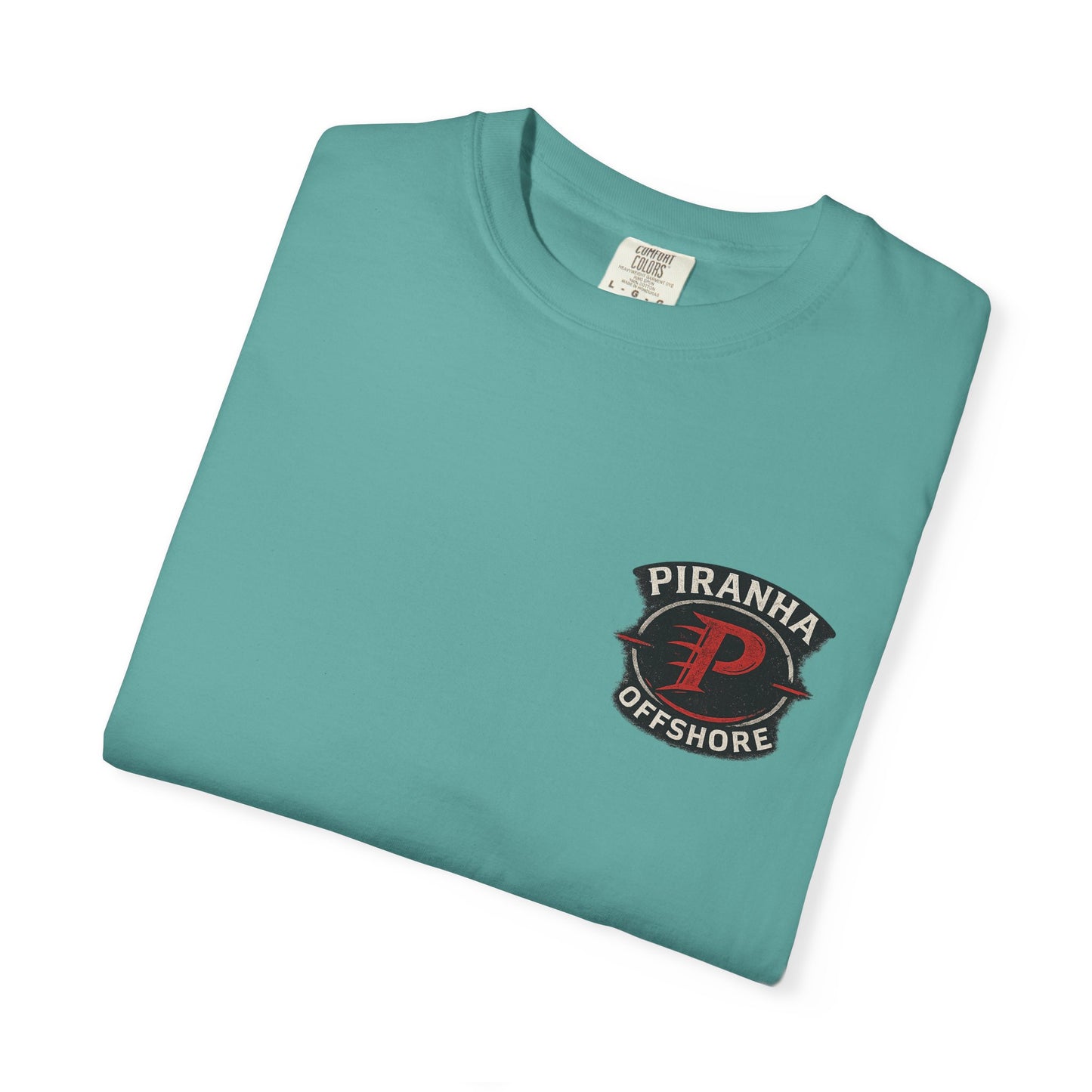 Piranha Offshore Built by Boaters T-shirt