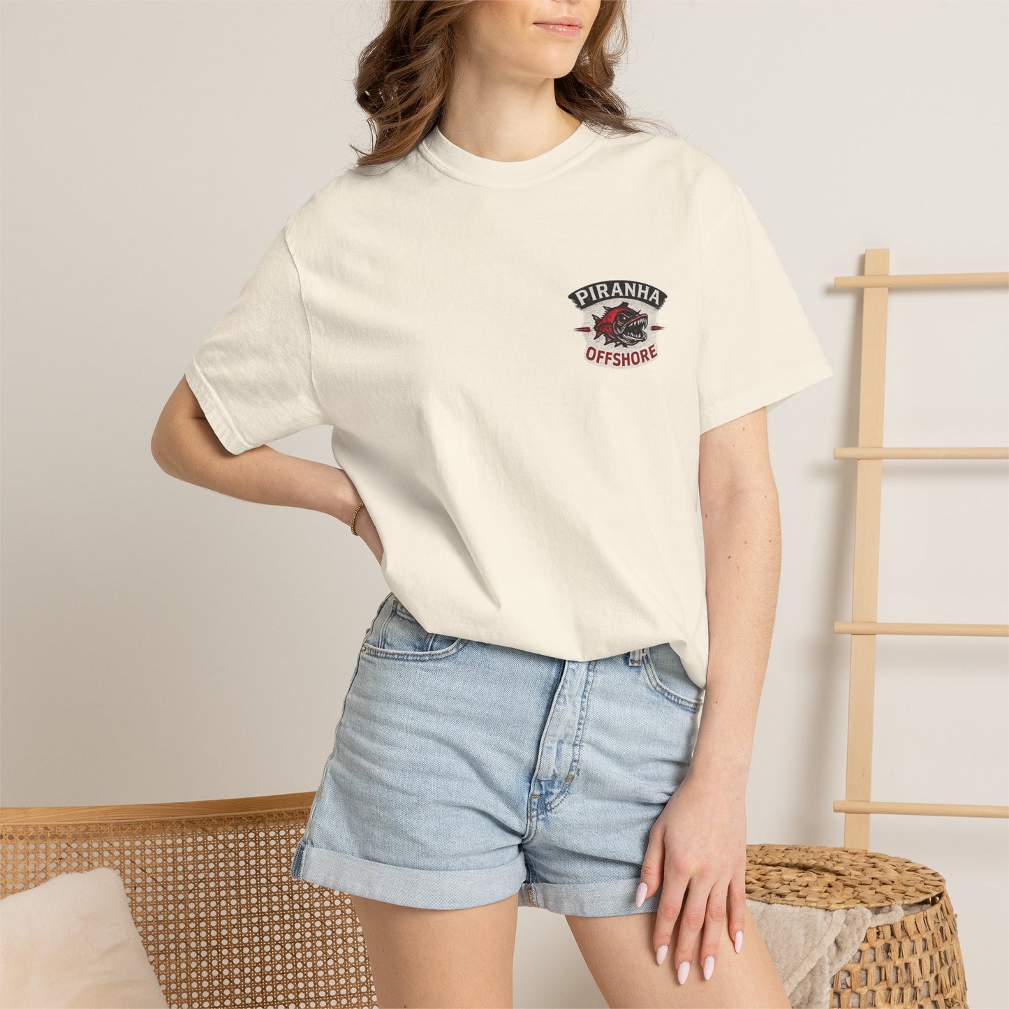 Piranha Offshore Sand Bar Syndicate Boat T-Shirt