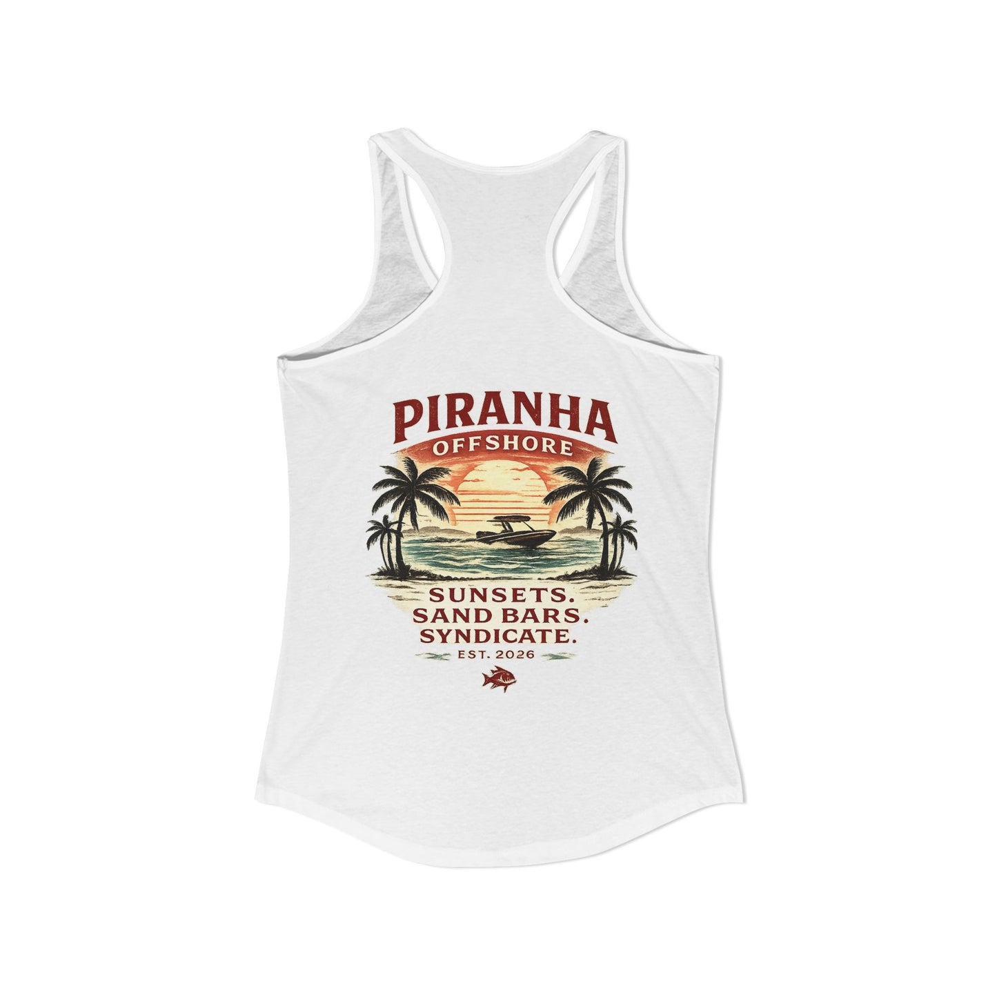 Women's Piranha Offshore Racerback Tank