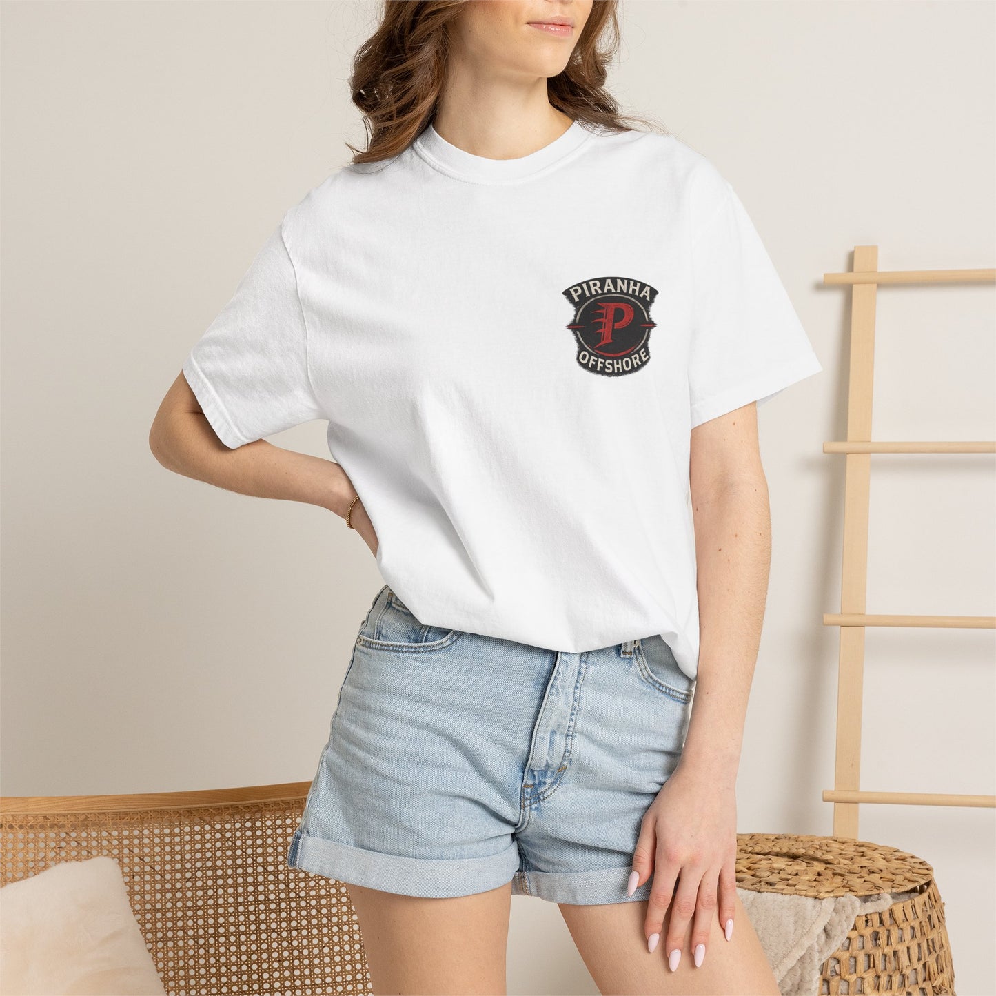 Piranha Offshore Built by Boaters T-shirt