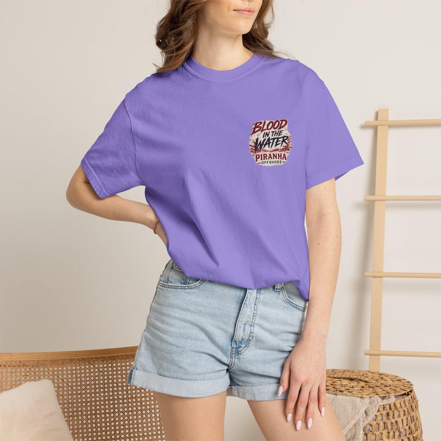 Piranha Offshore Blood in the Water T-Shirt