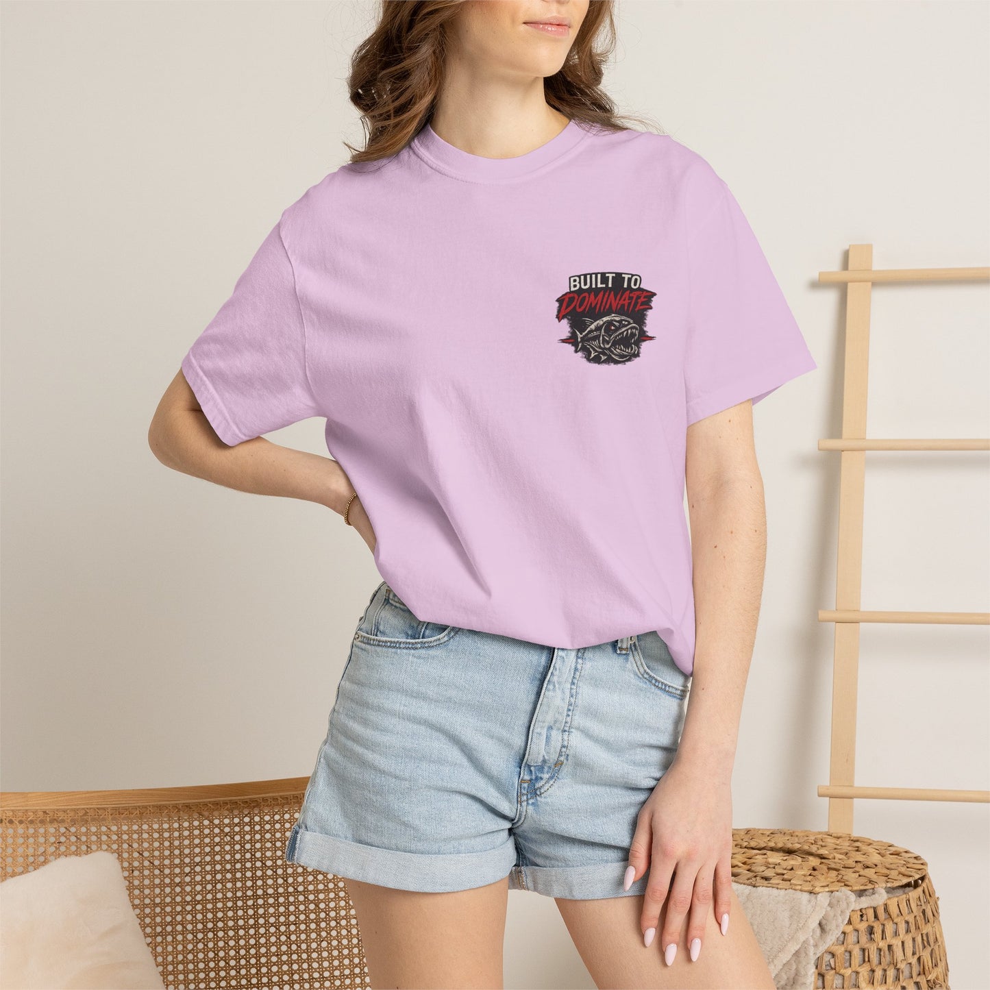 Piranha Offshore Built to Dominate T-shirt