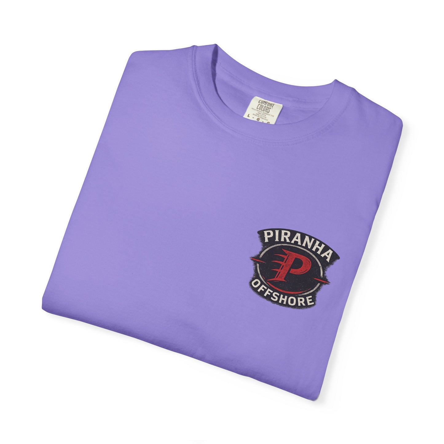 Piranha Offshore Built by Boaters T-shirt
