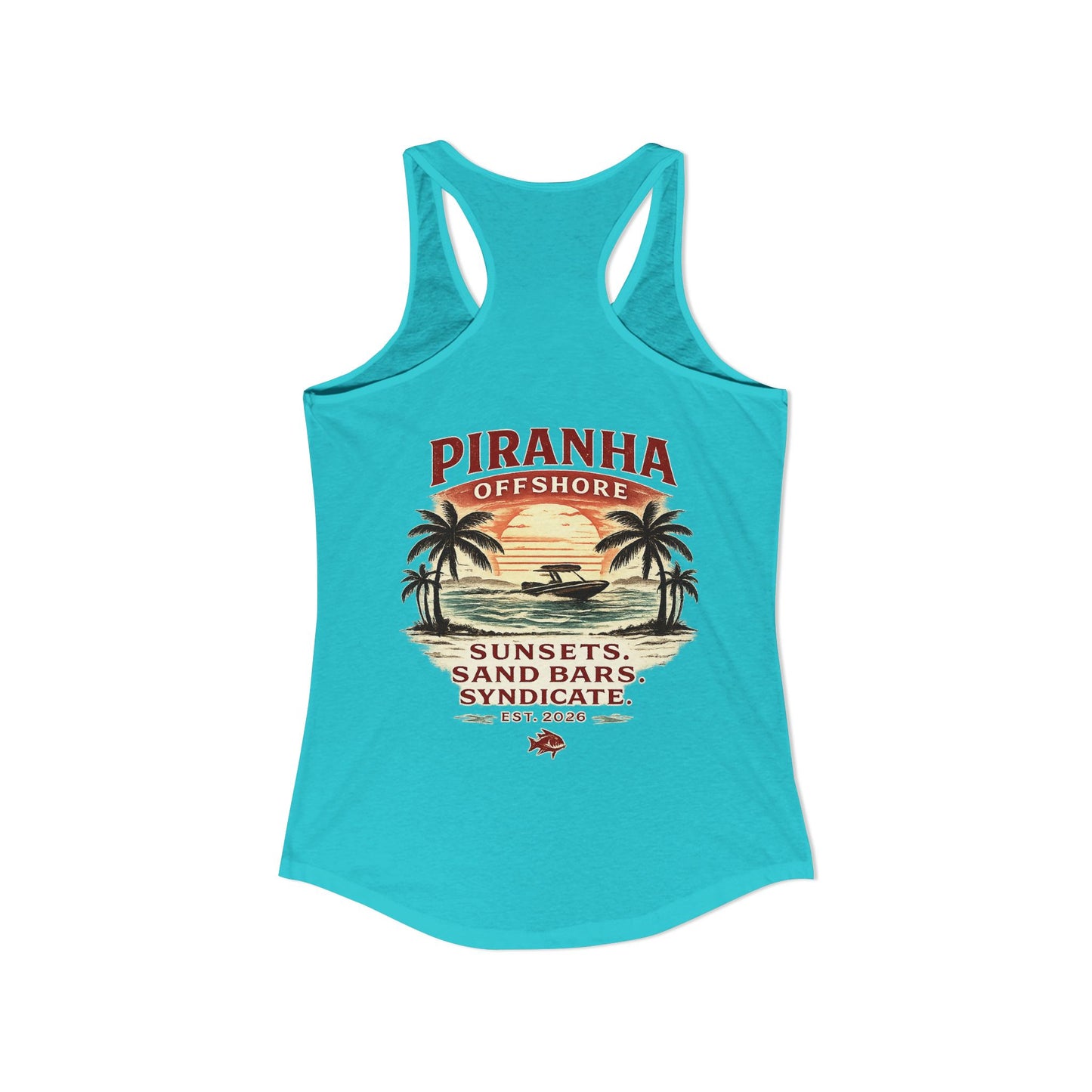 Women's Piranha Offshore Racerback Tank