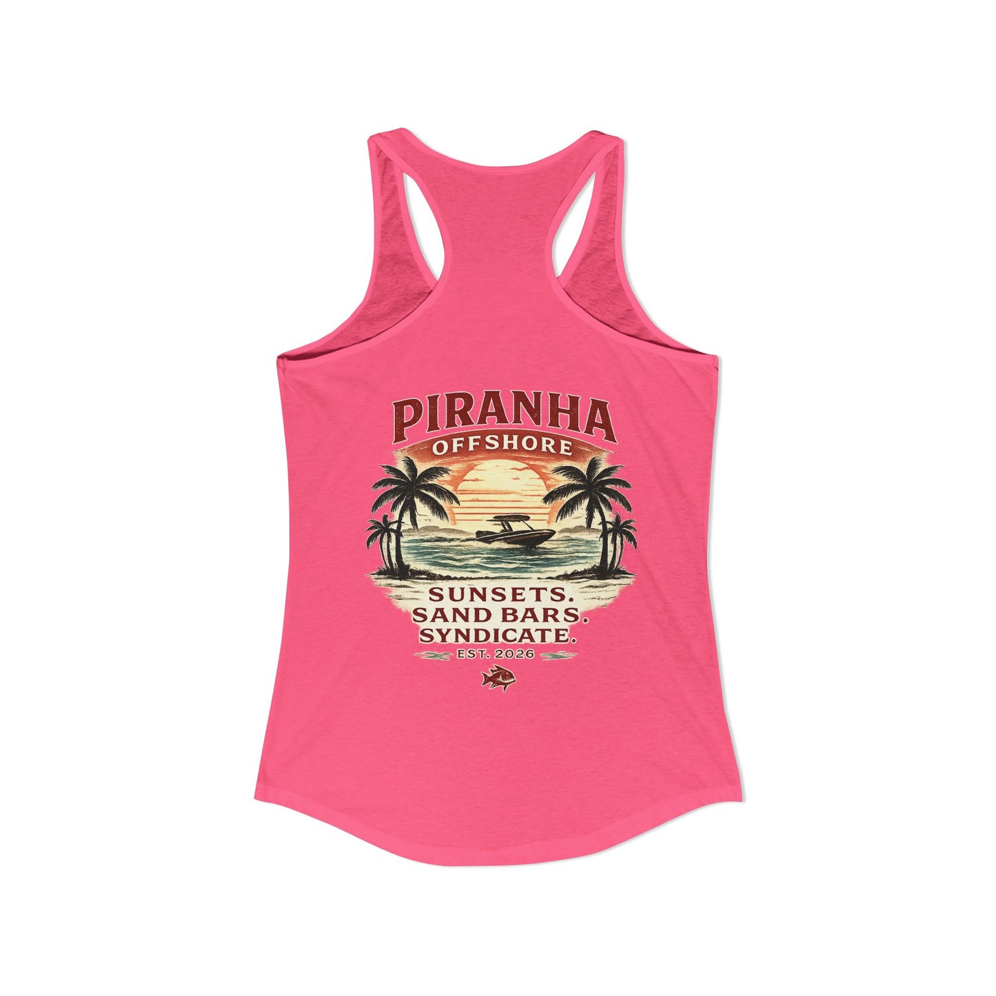 Women's Piranha Offshore Racerback Tank
