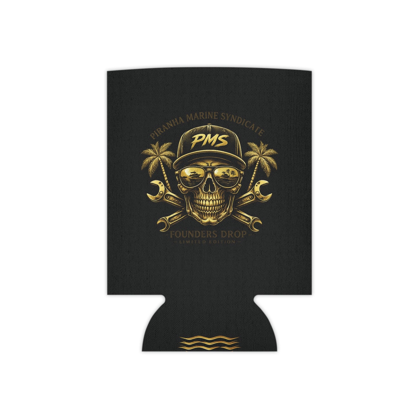 Founder Drop Limited Edition – Tropical Marine Skull Koozie