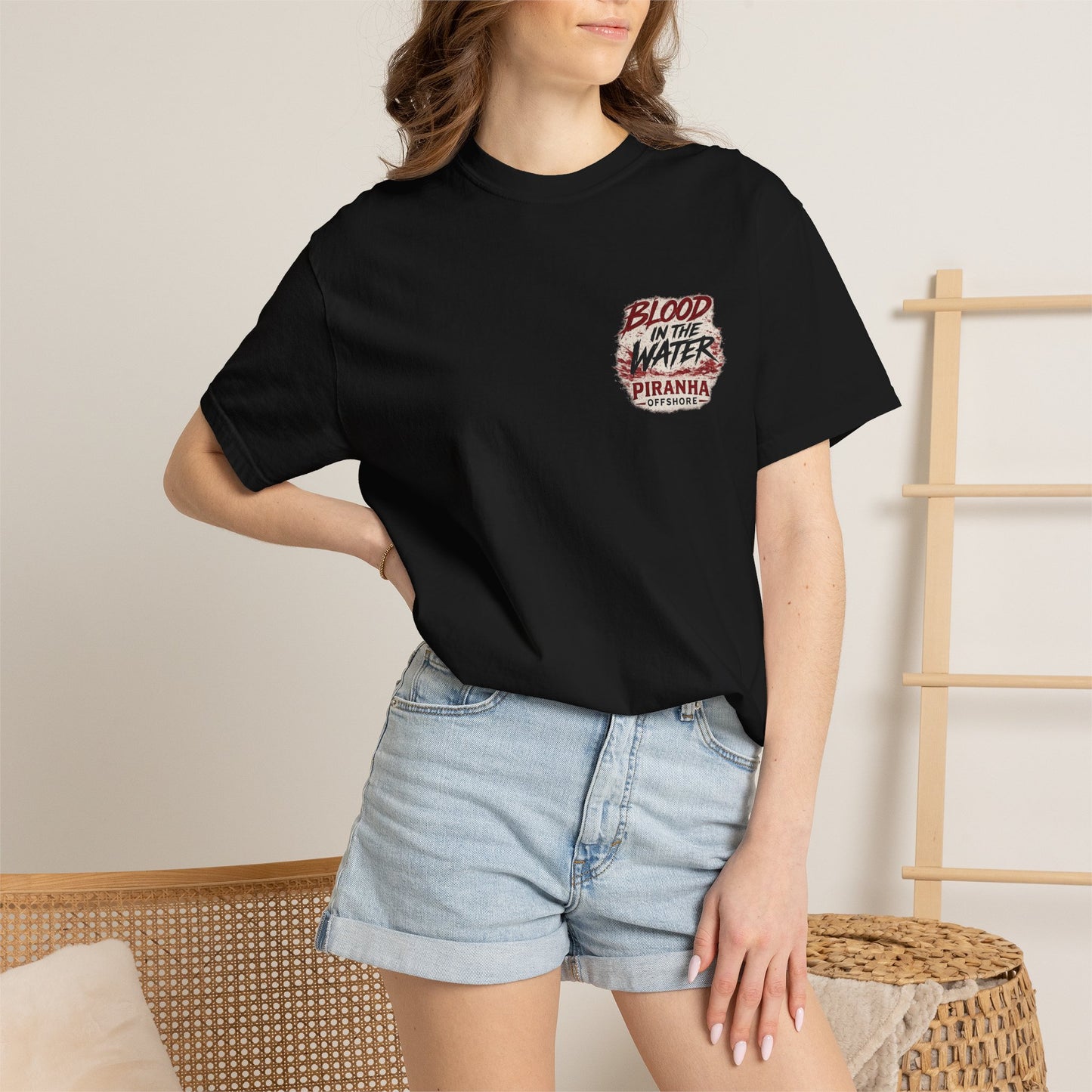 Piranha Offshore Blood in the Water T-Shirt