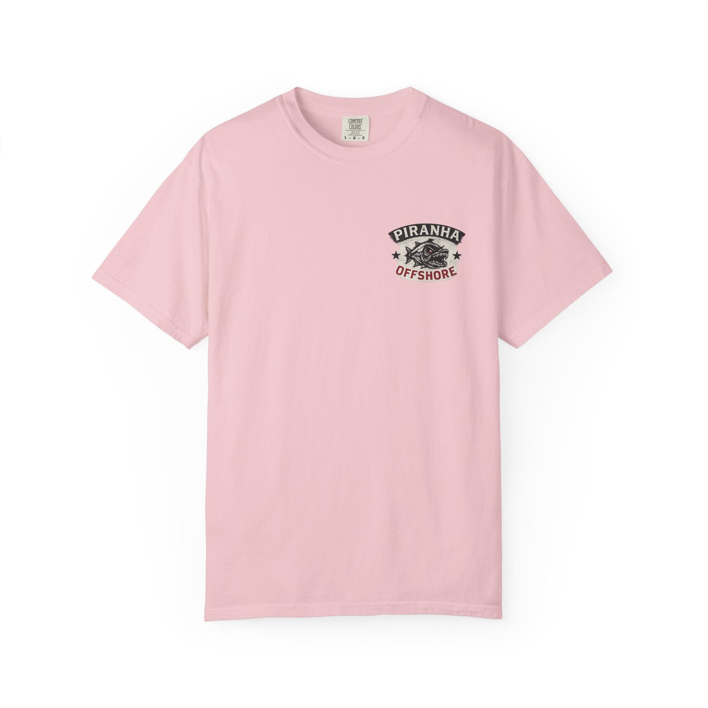 Piranha Offshore "Freedom Runs Offshore" Vintage Flag T-shirt