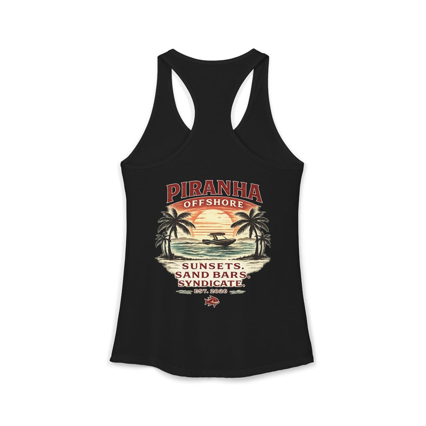 Women's Piranha Offshore Racerback Tank
