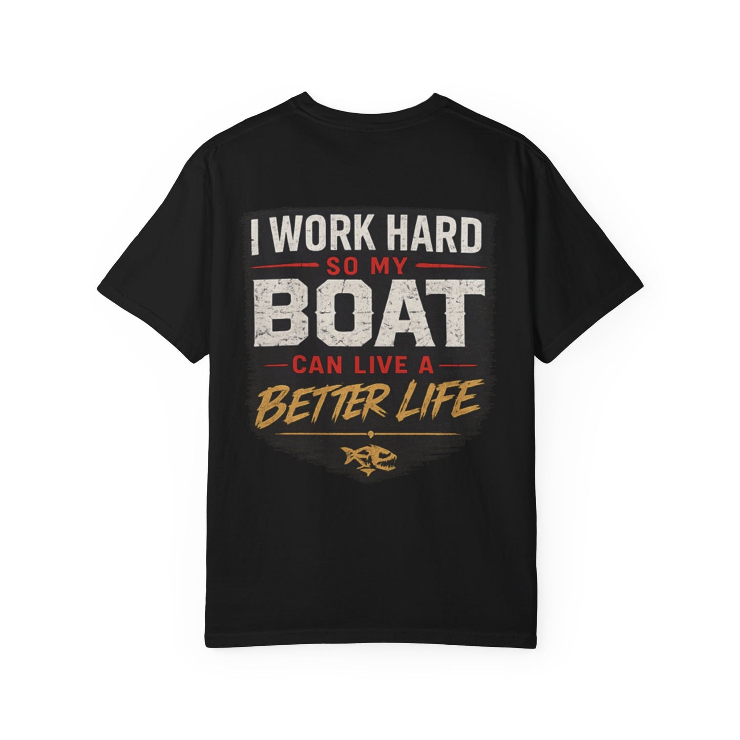 PMS Work Hard Boat T-Shirt