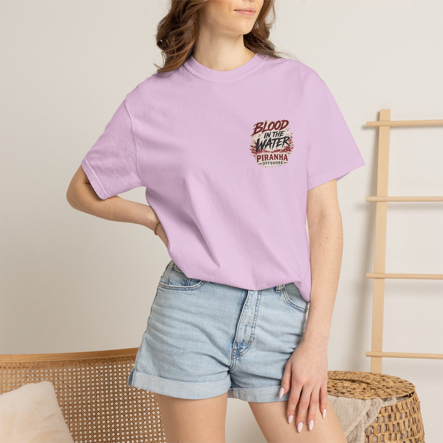 Piranha Offshore Blood in the Water T-Shirt
