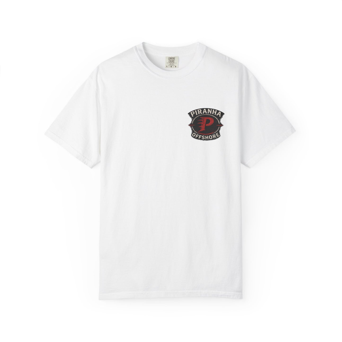 Piranha Offshore Built by Boaters T-shirt