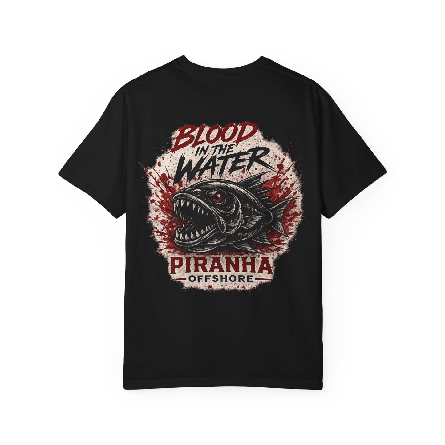 Piranha Offshore Blood in the Water T-Shirt