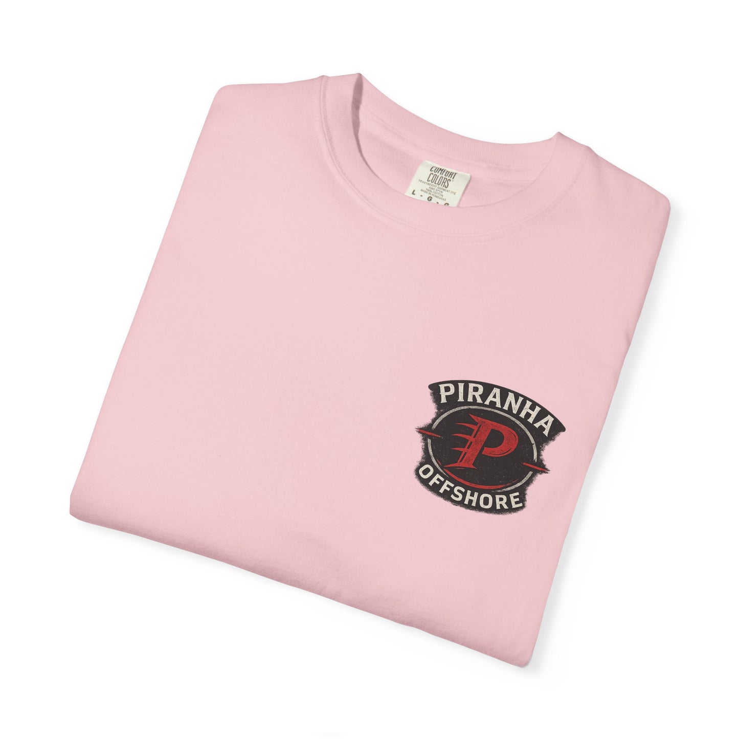 Piranha Offshore Built by Boaters T-shirt