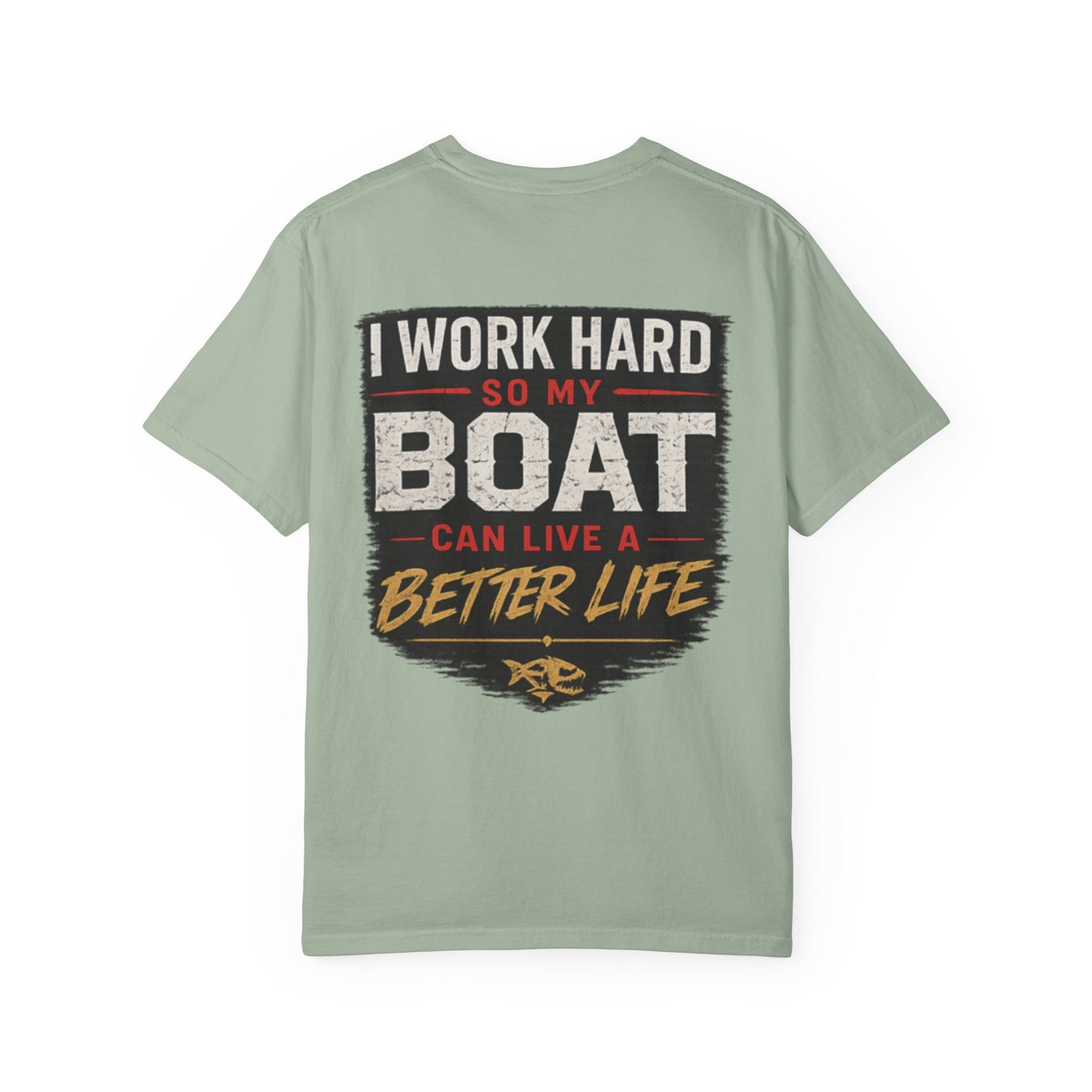 PMS Work Hard Boat T-Shirt