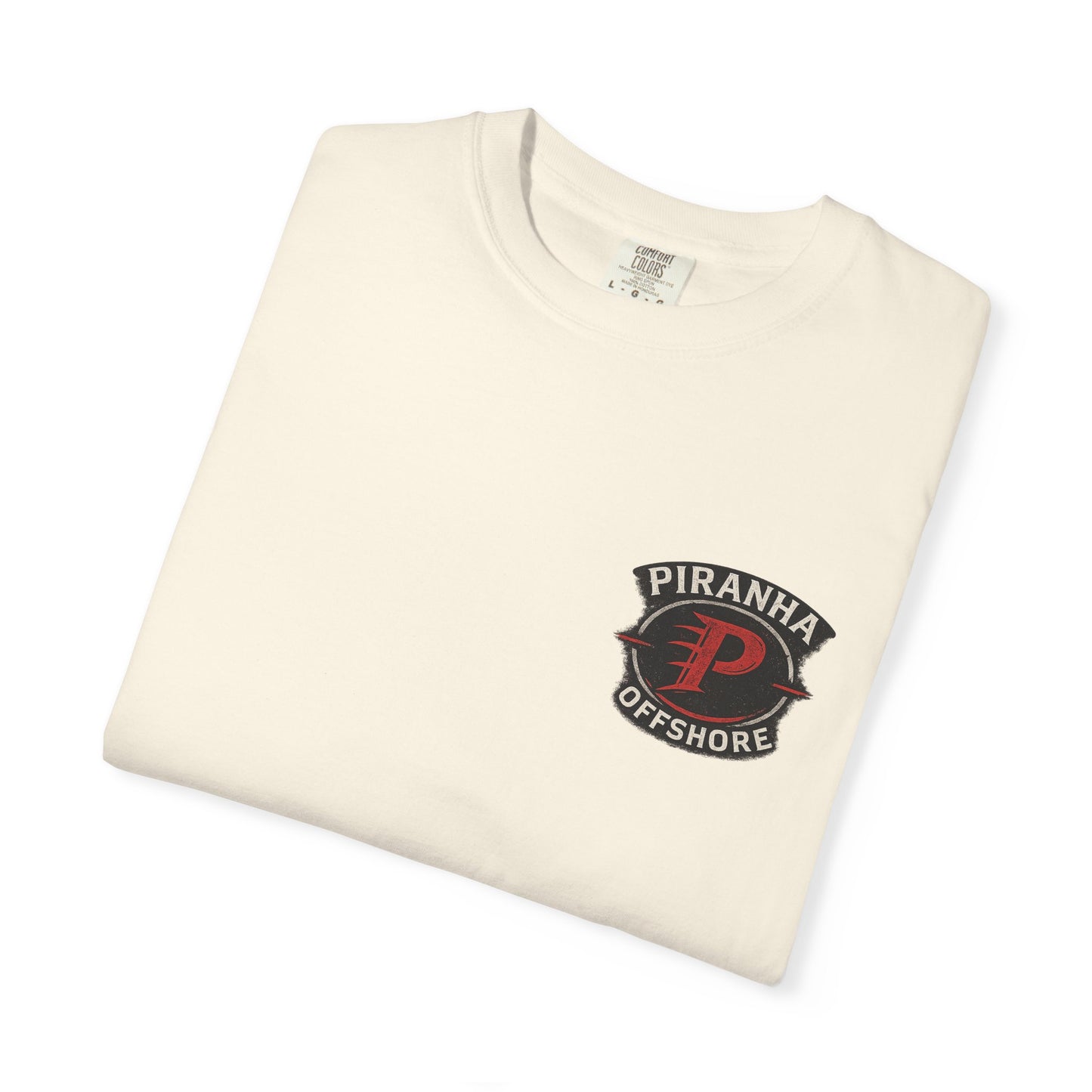Piranha Offshore Built by Boaters T-shirt