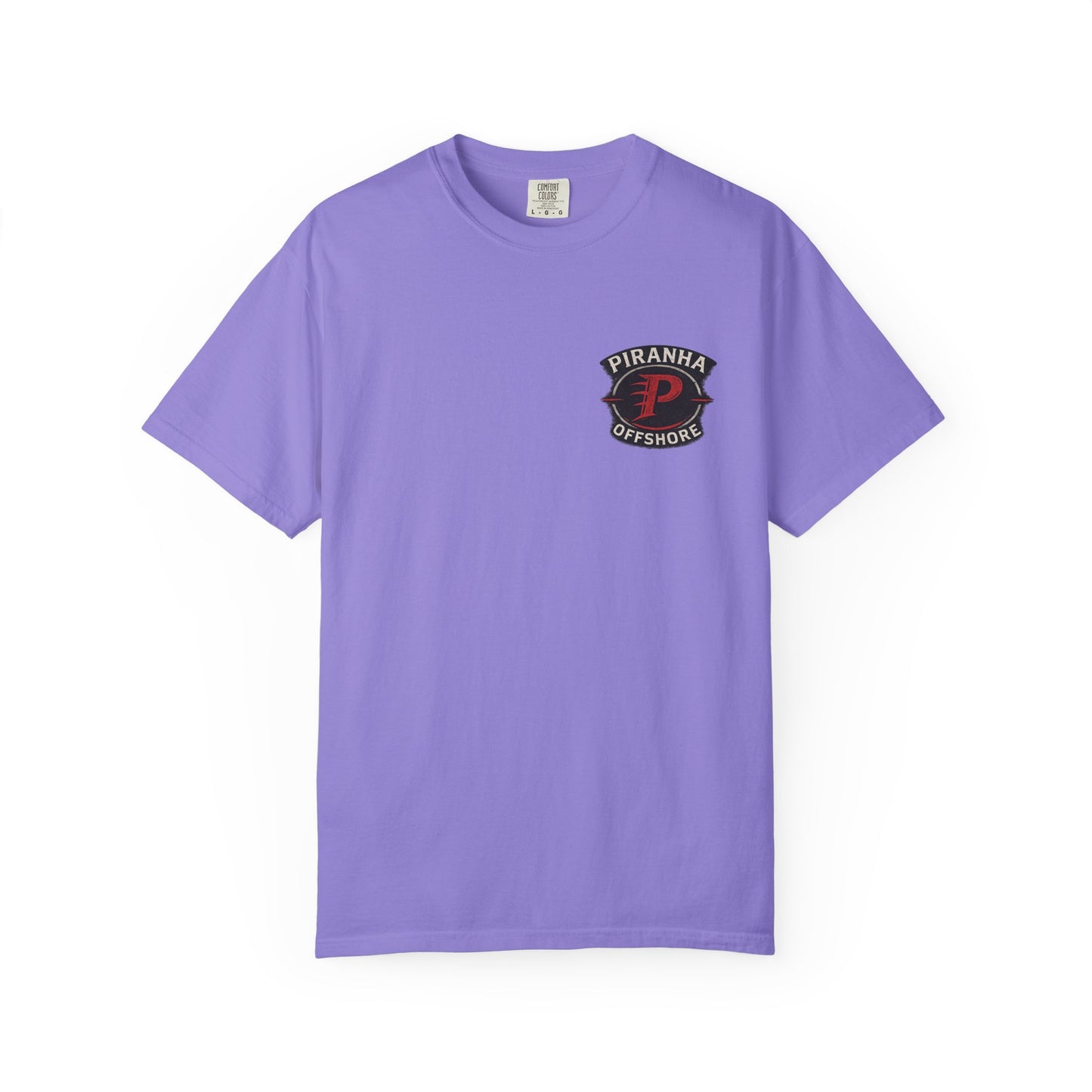 Piranha Offshore Built by Boaters T-shirt