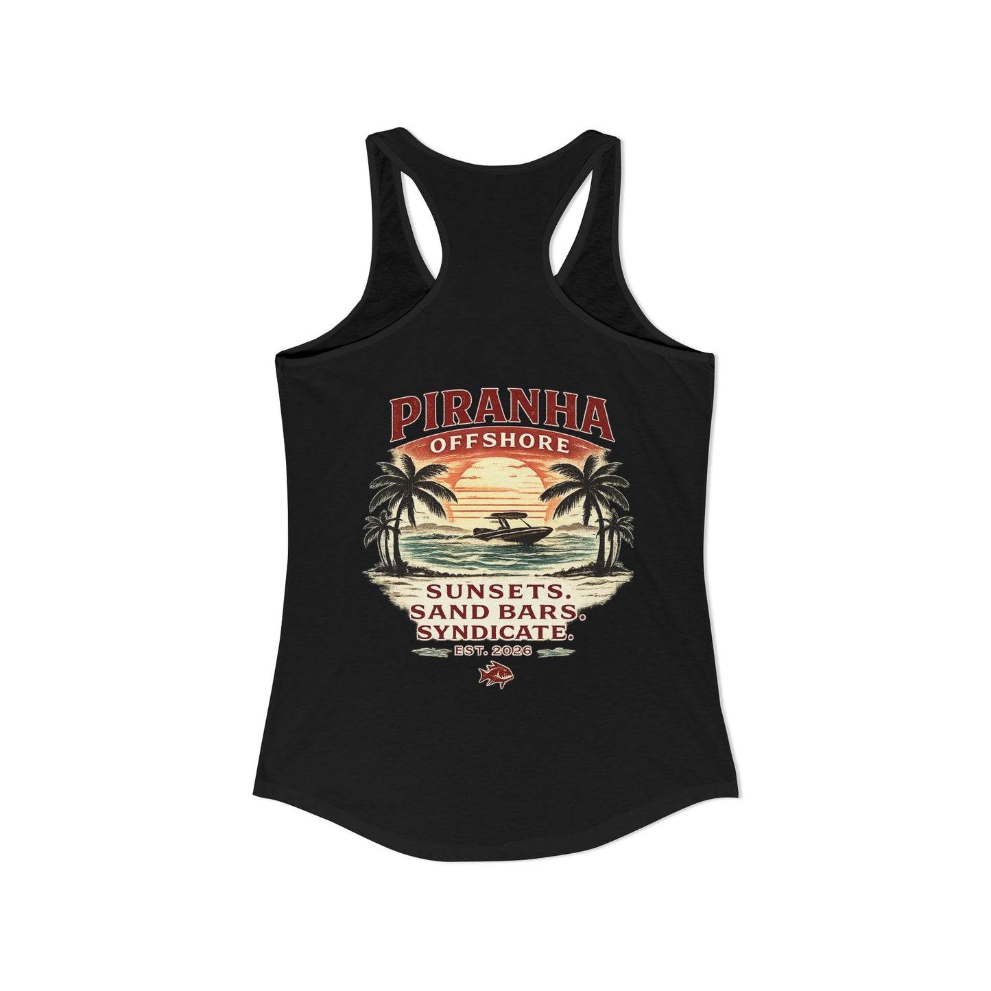 Women's Piranha Offshore Racerback Tank