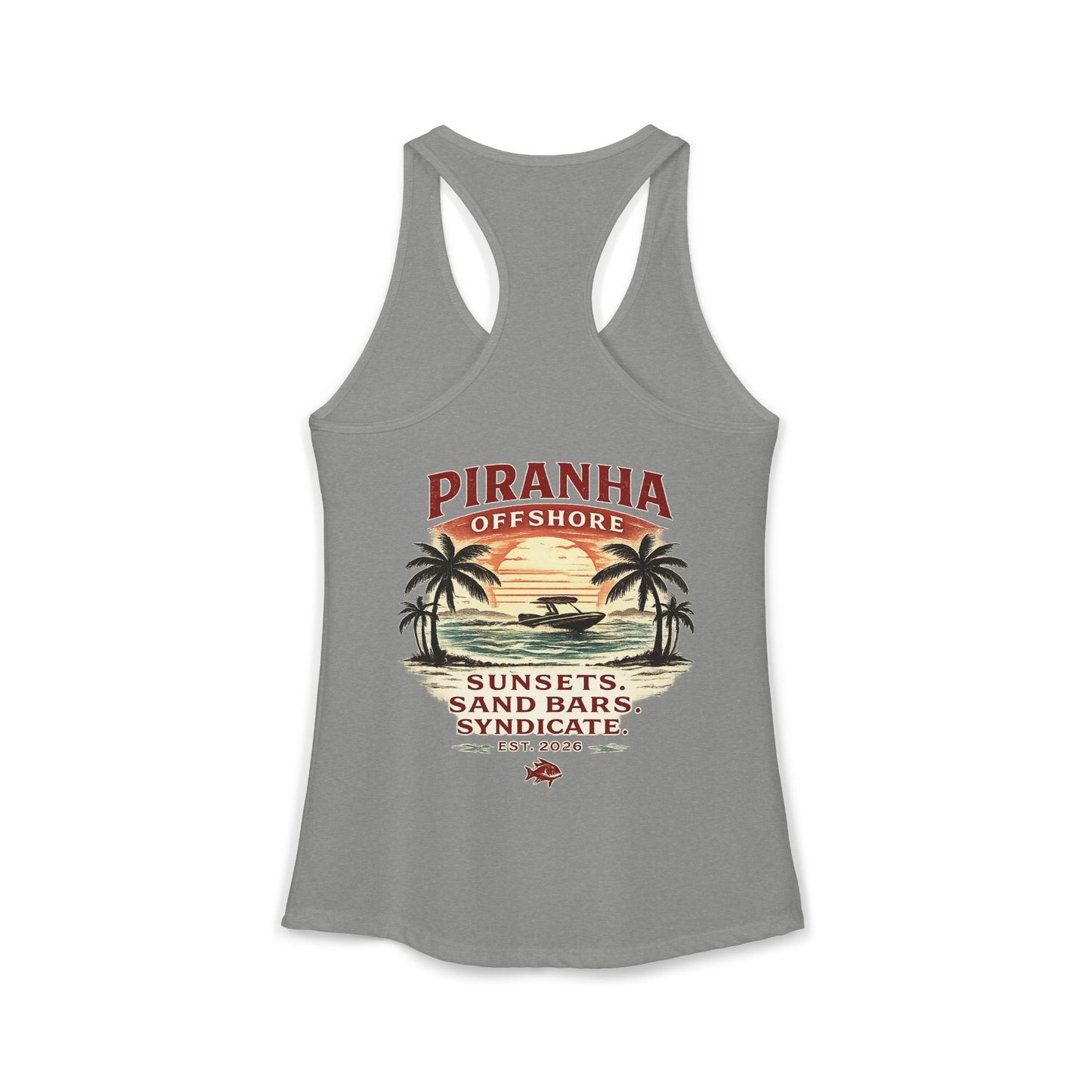 Women's Piranha Offshore Racerback Tank