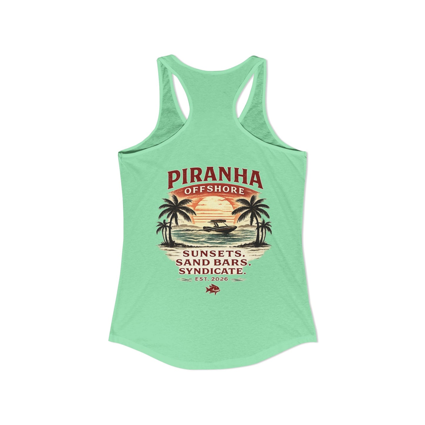 Women's Piranha Offshore Racerback Tank