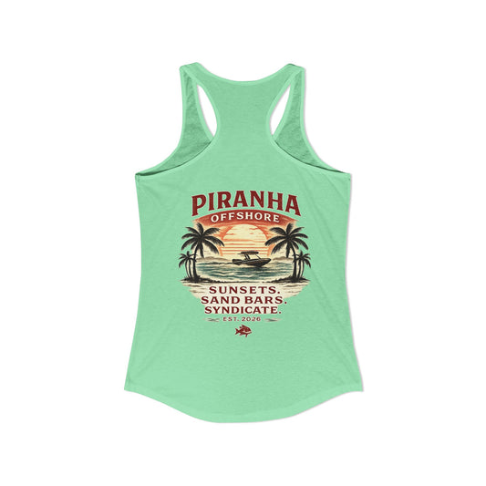 Women's Piranha Offshore Racerback Tank