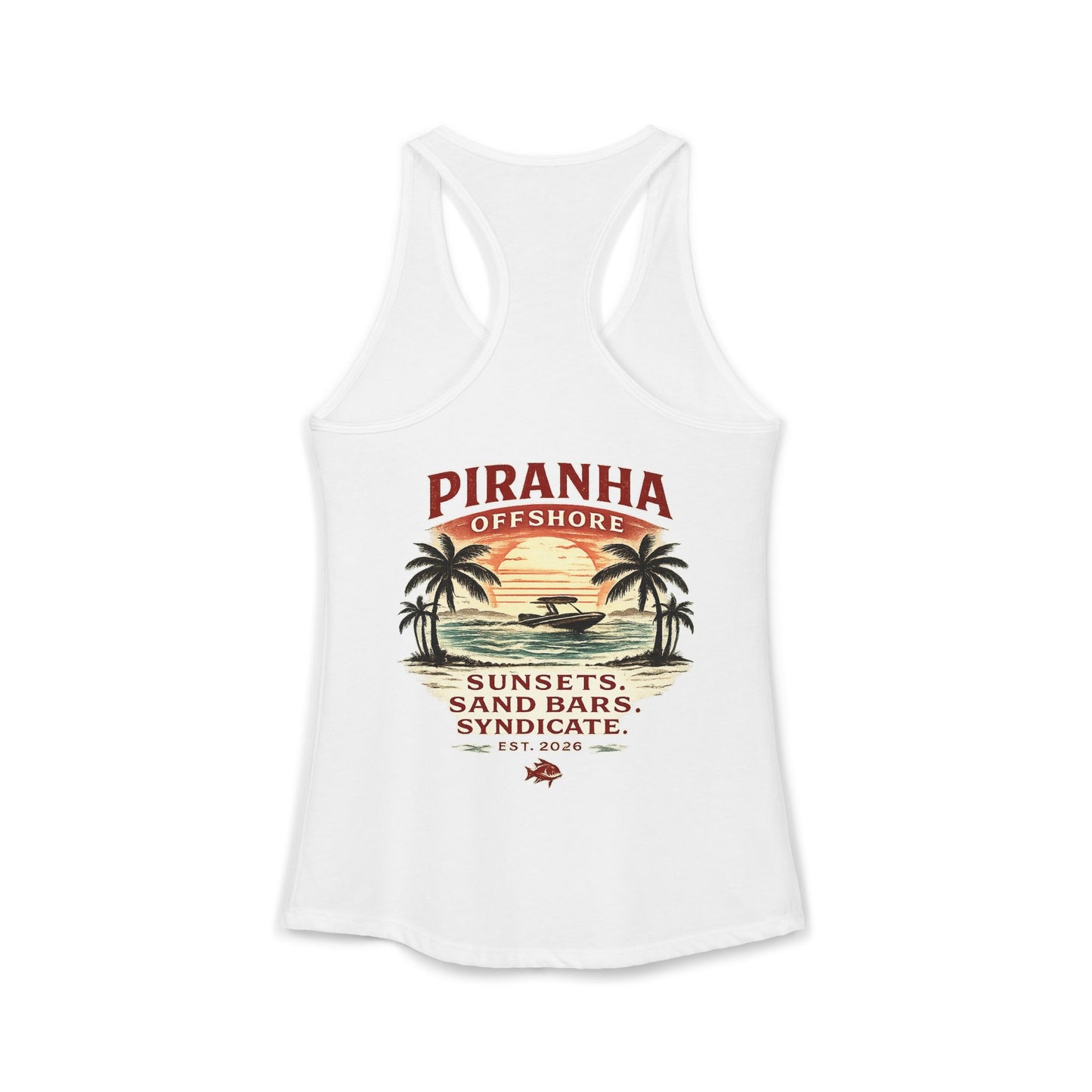 Women's Piranha Offshore Racerback Tank