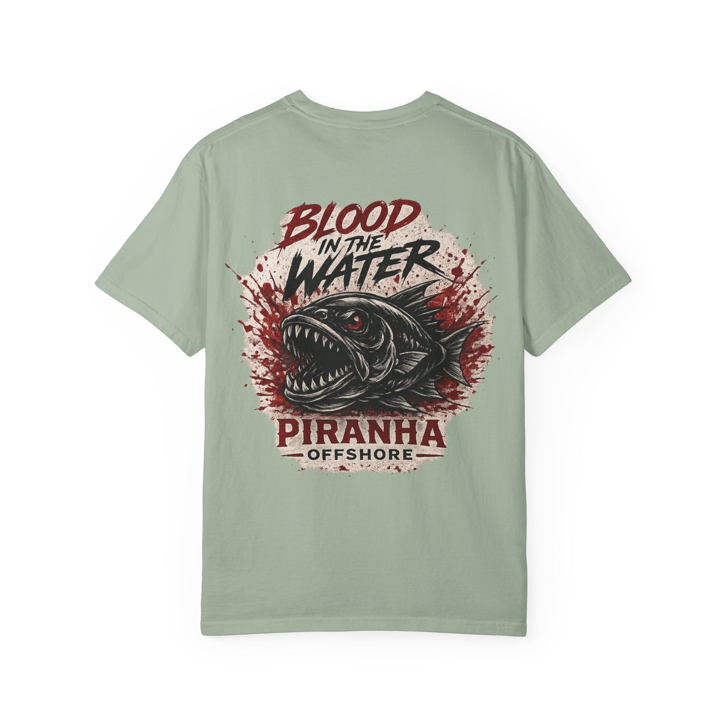 Piranha Offshore Blood in the Water T-Shirt