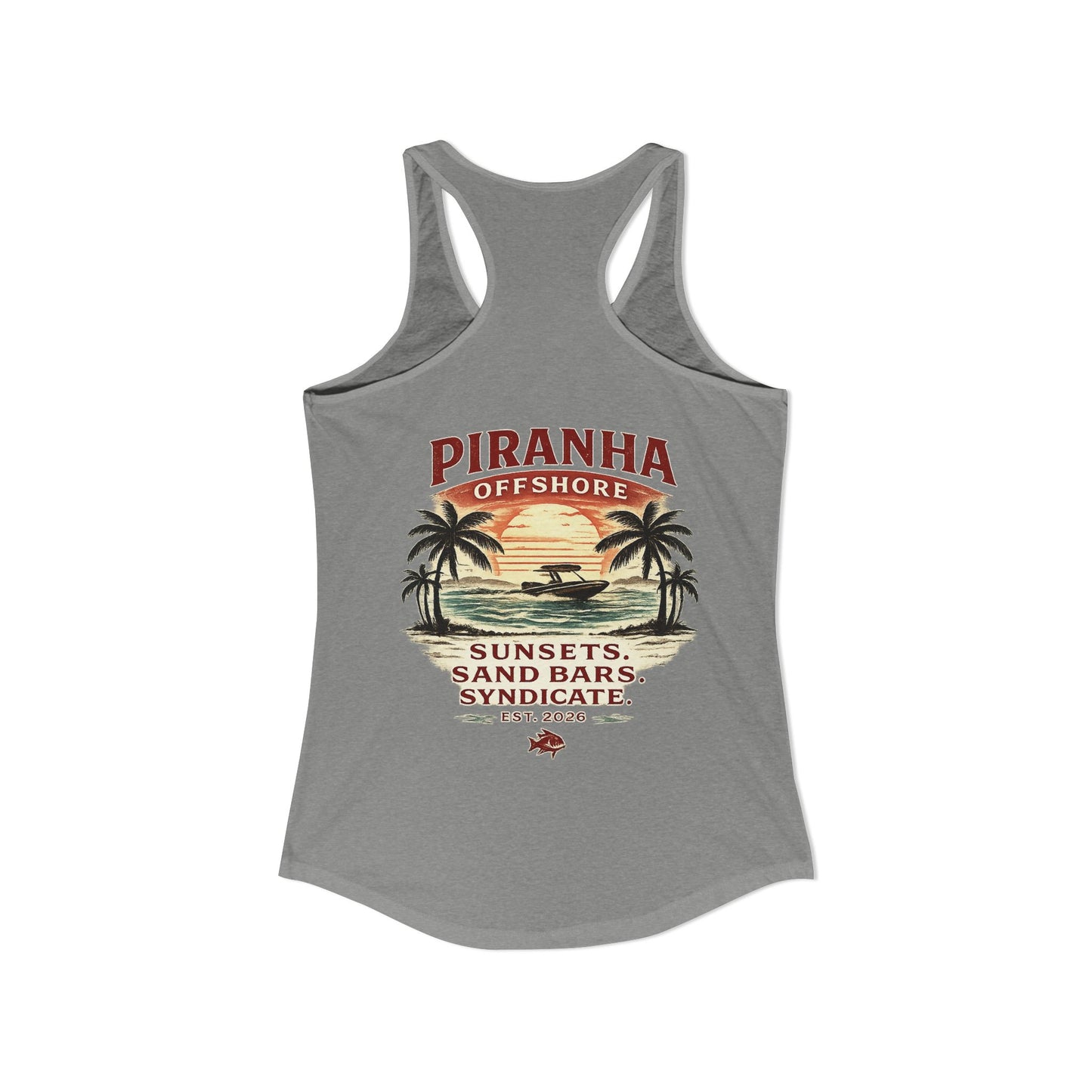 Women's Piranha Offshore Racerback Tank