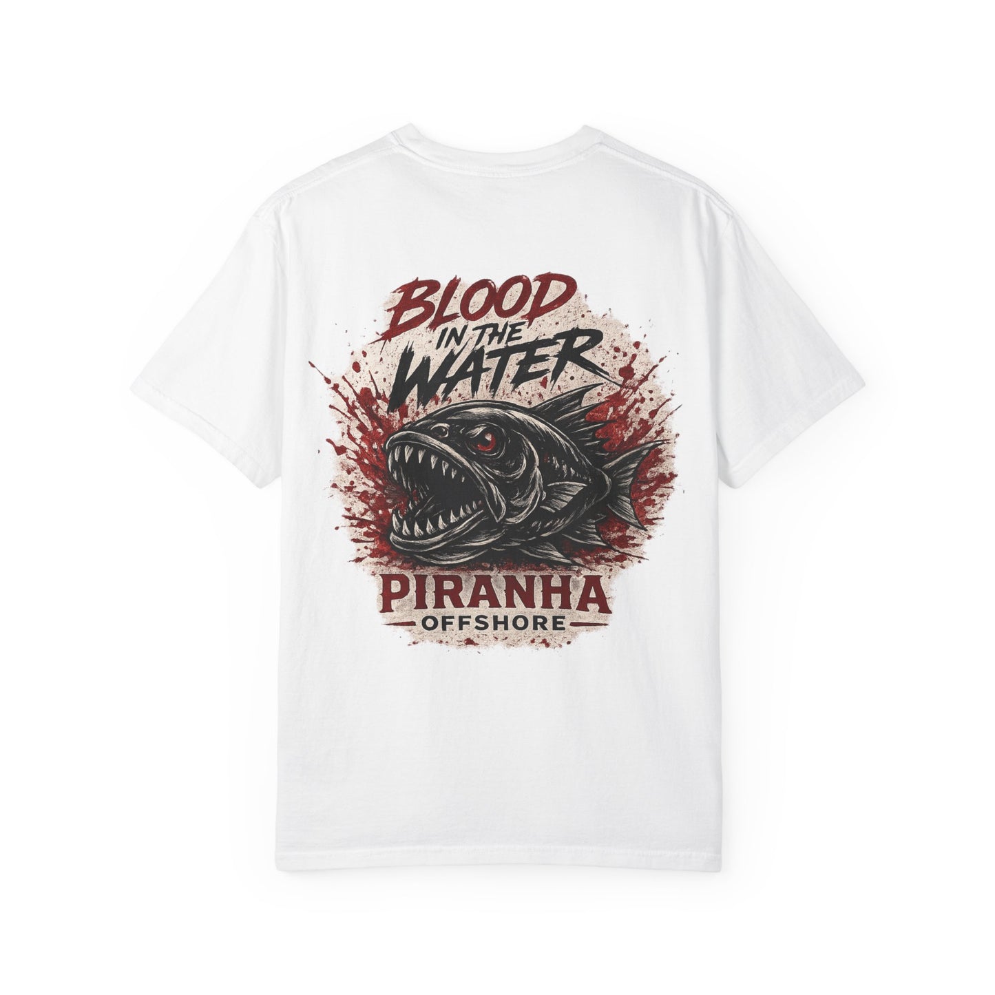 Piranha Offshore Blood in the Water T-Shirt
