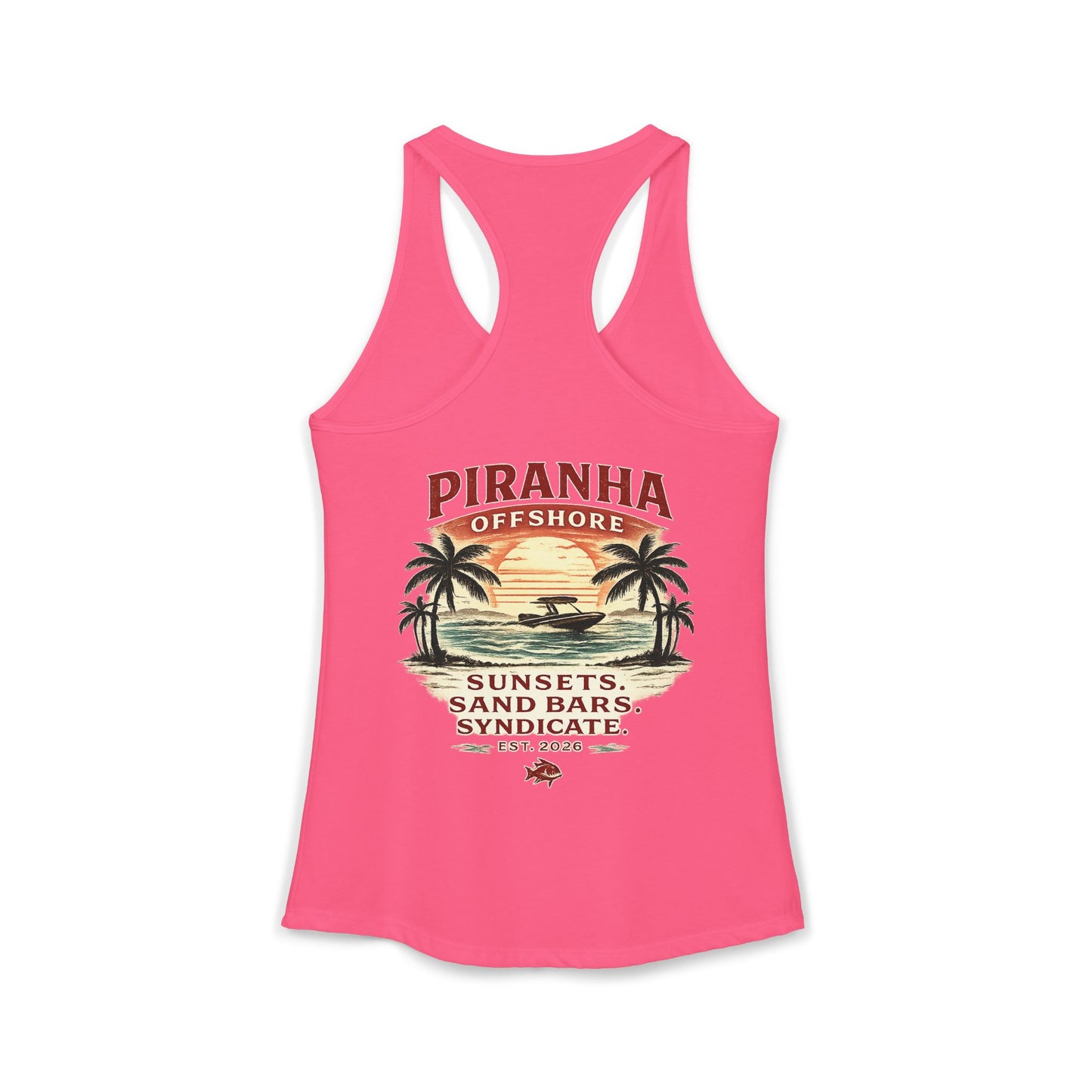 Women's Piranha Offshore Racerback Tank