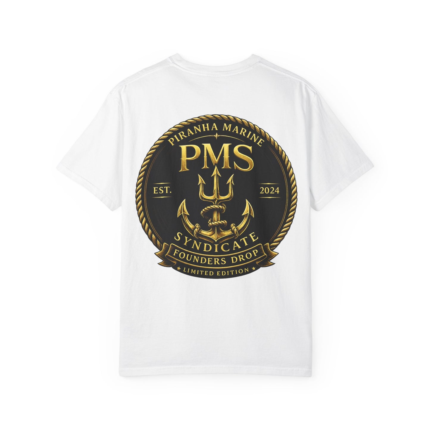 PMS Syndicate Marine T-Shirt — Founders Drop Emblem