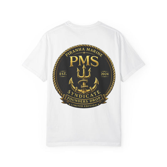 PMS Syndicate Marine T-Shirt — Founders Drop Emblem