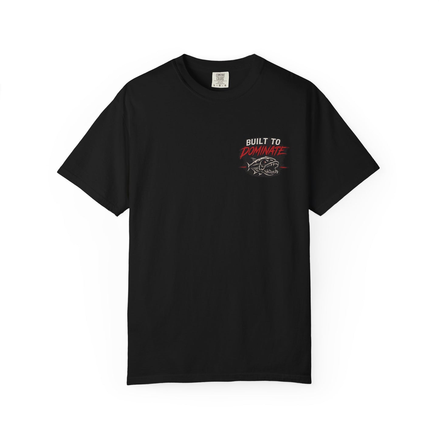 Piranha Offshore Built to Dominate T-shirt