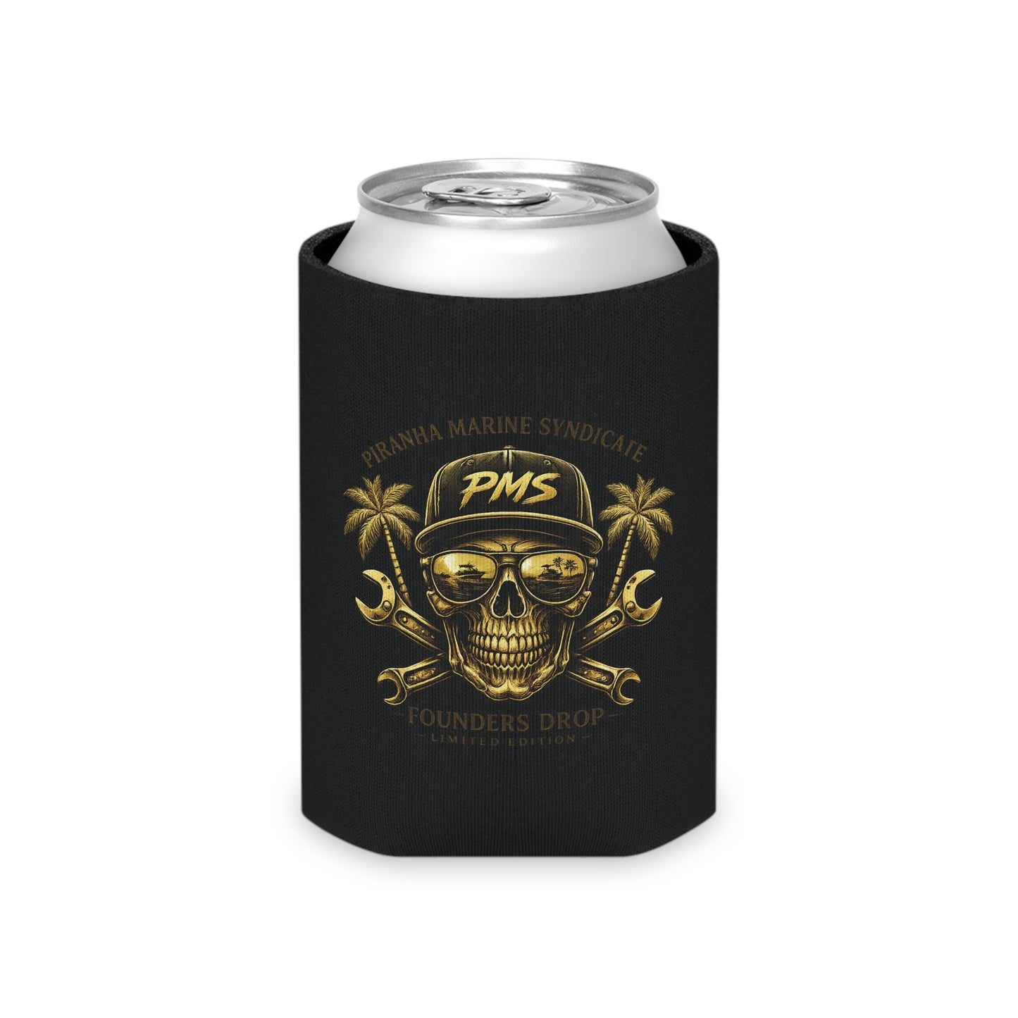 Founder Drop Limited Edition – Tropical Marine Skull Koozie