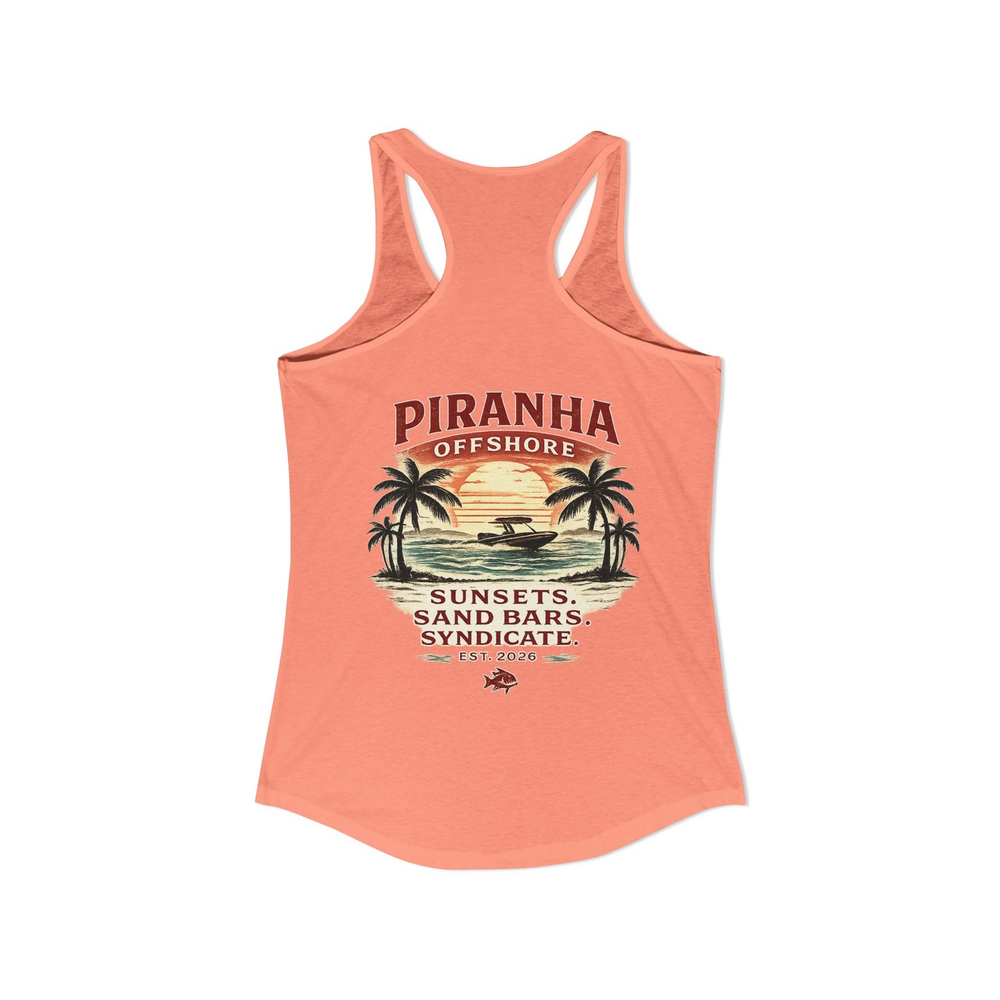 Women's Piranha Offshore Racerback Tank