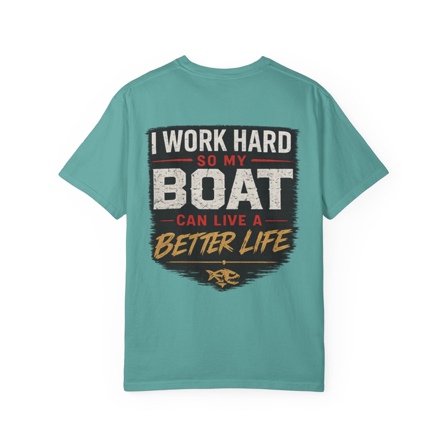 PMS Work Hard Boat T-Shirt