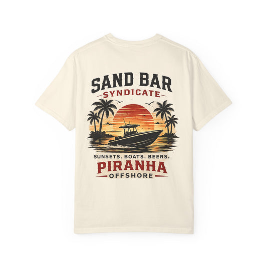 Piranha Offshore Sand Bar Syndicate Boat T-Shirt