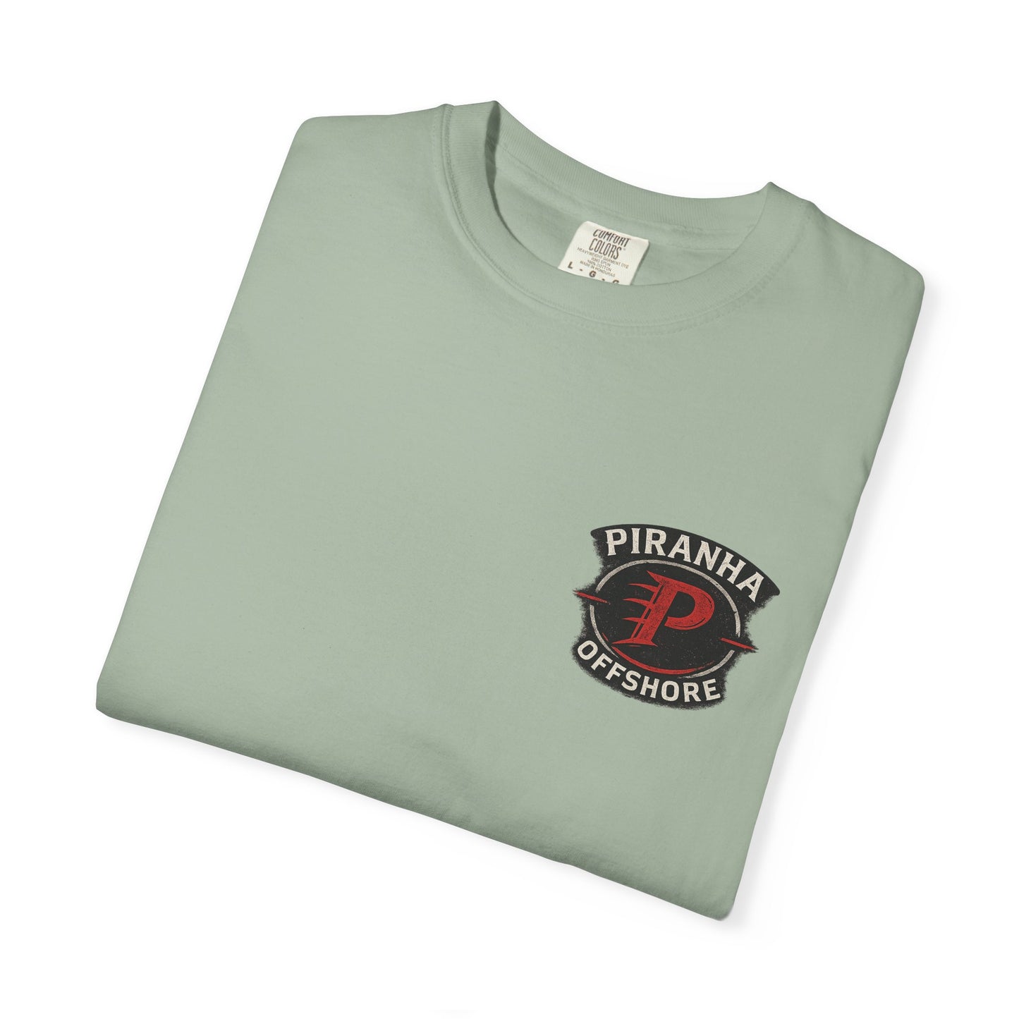 Piranha Offshore Built by Boaters T-shirt