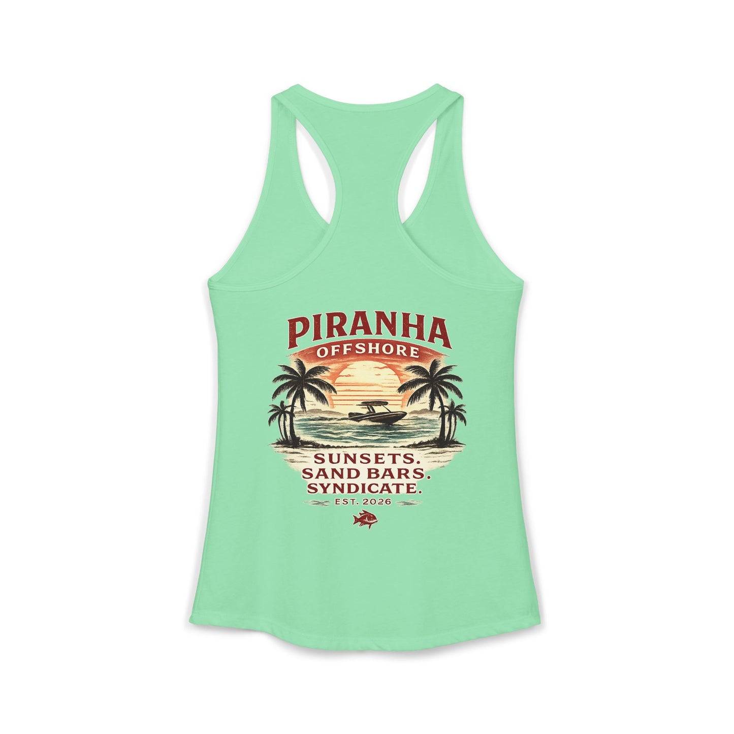 Women's Piranha Offshore Racerback Tank