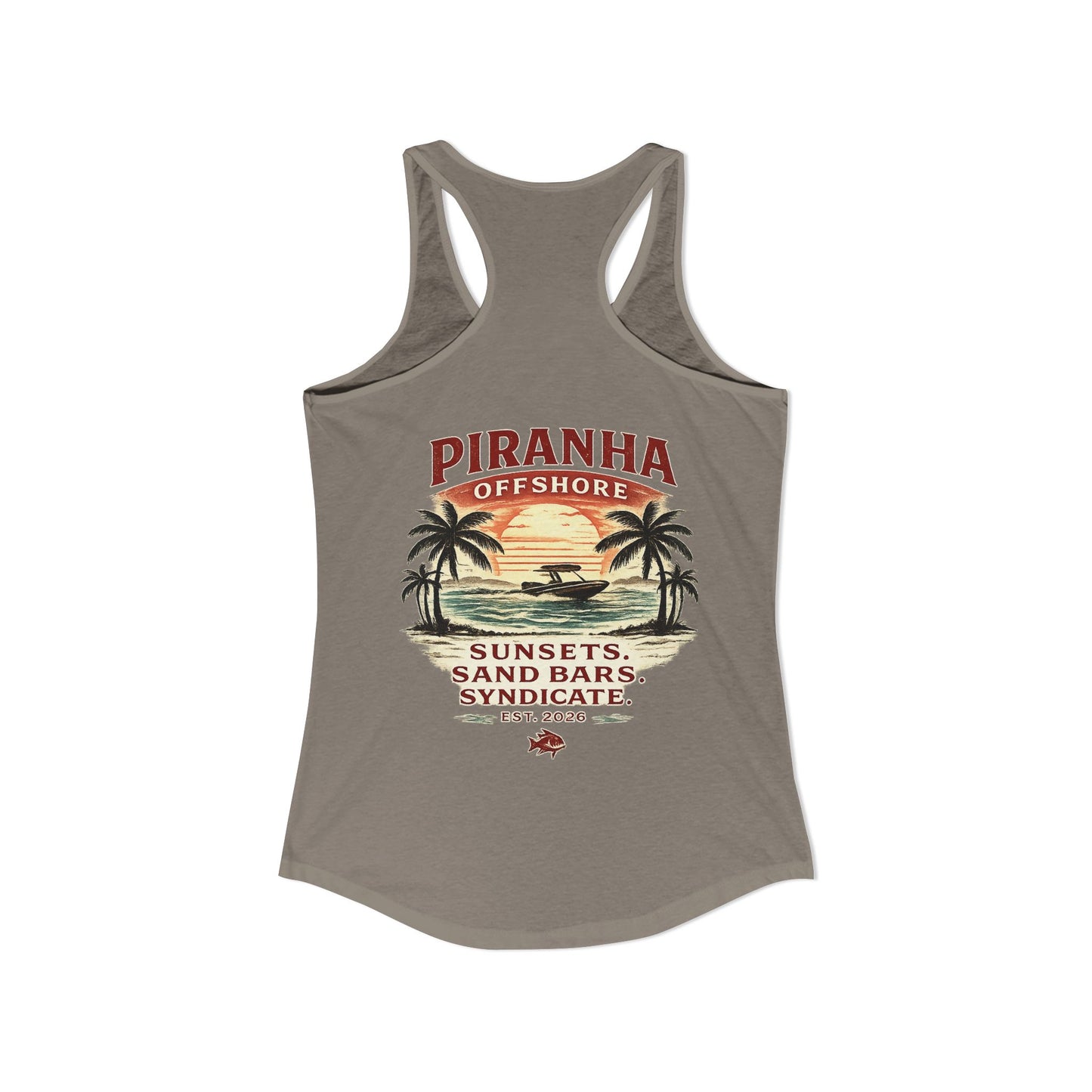 Women's Piranha Offshore Racerback Tank